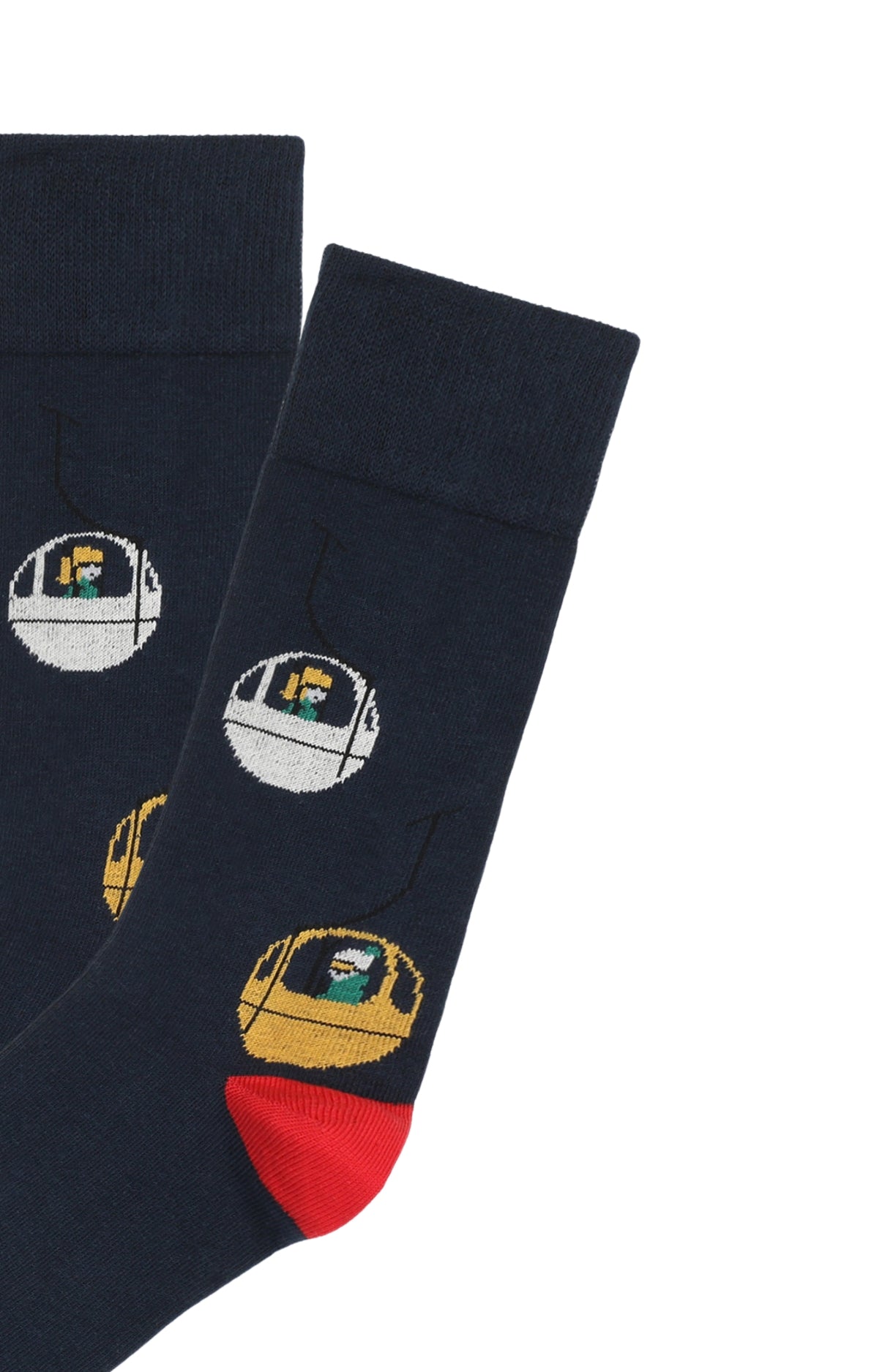 arthur-bob-chaussettes-coton-t-l-ph-rique-marine image 2