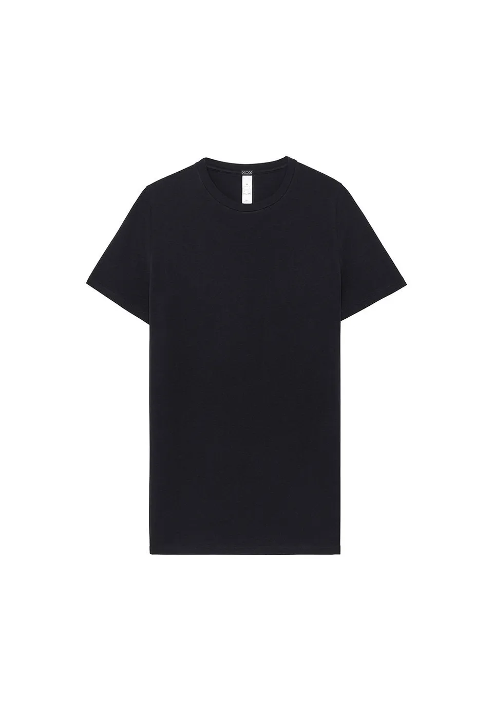 hom-supreme-cotton-t-shirt-col-rond-homme-noir-l image 1
