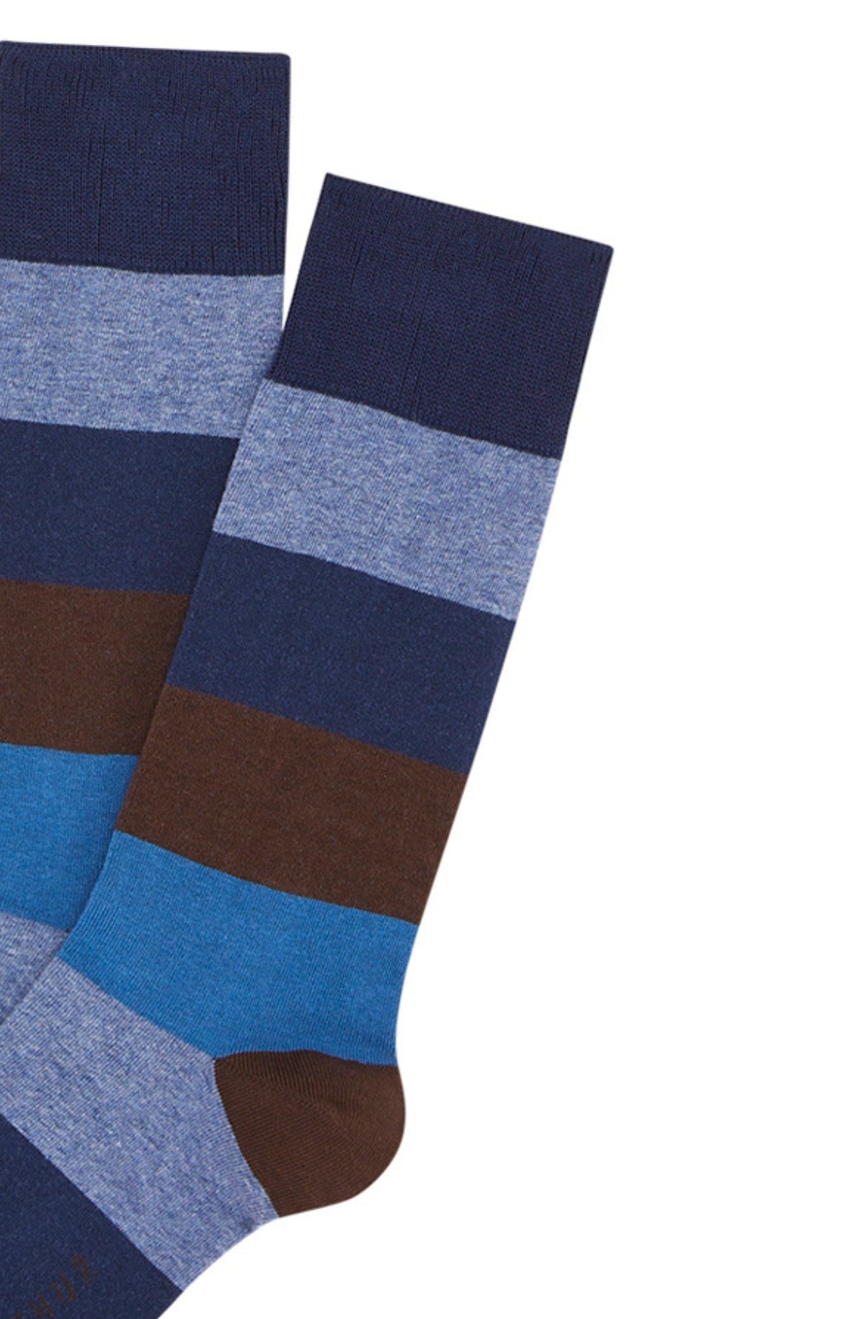arthur-bob-multi-rayures-chaussettes-homme-multicolore-coton image 2
