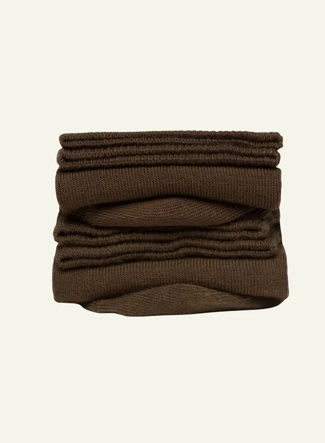 archiduchesse-de-ville-marron-chocolat-chaussettes-coton-36-41 image 1