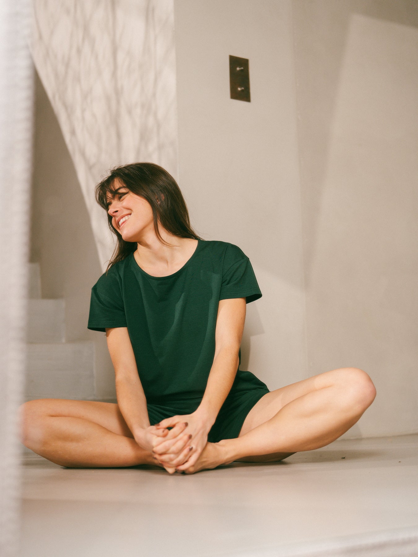 p-trone-t-shirt-manches-courtes-boxy-femme-coton-bio image 8