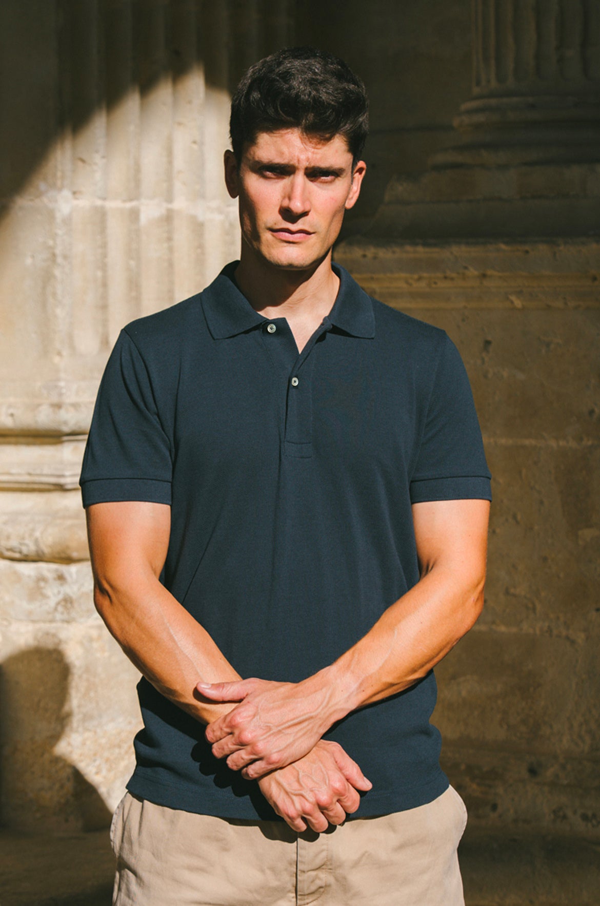 p-trone-polo-3e-g-n-ration-t-shirt-homme-bleu-marine image 2