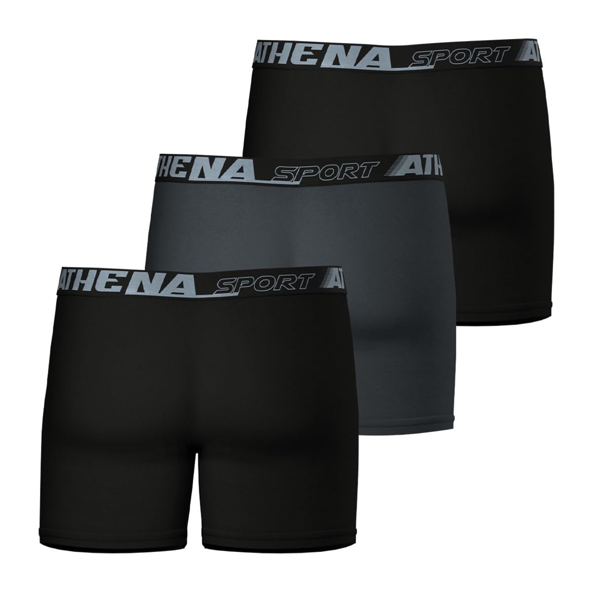 athena-air-fit-lot-3-boxers-longs-homme-sport-coton image 4