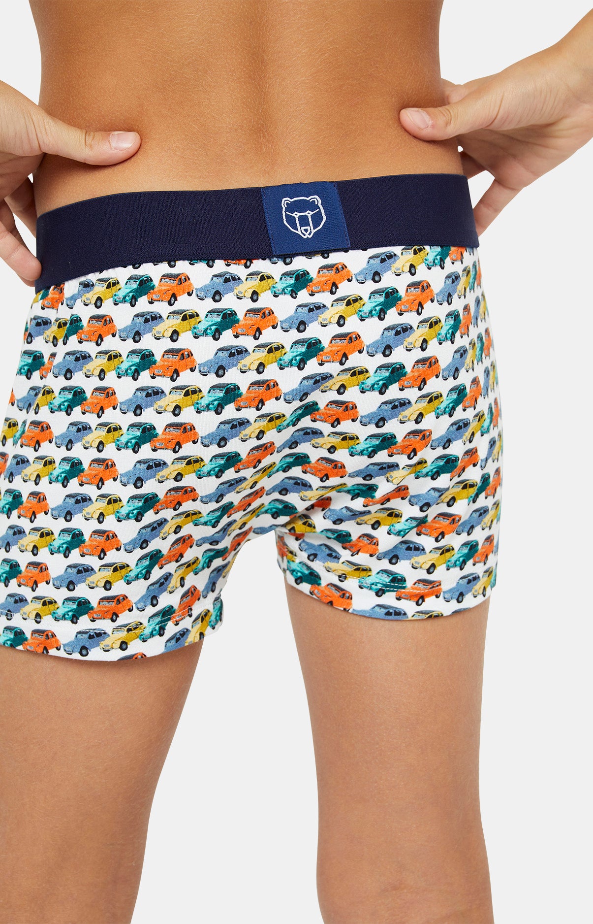 arthur-bob-2cv-boxer-enfant-blanc-coton-bio image 2