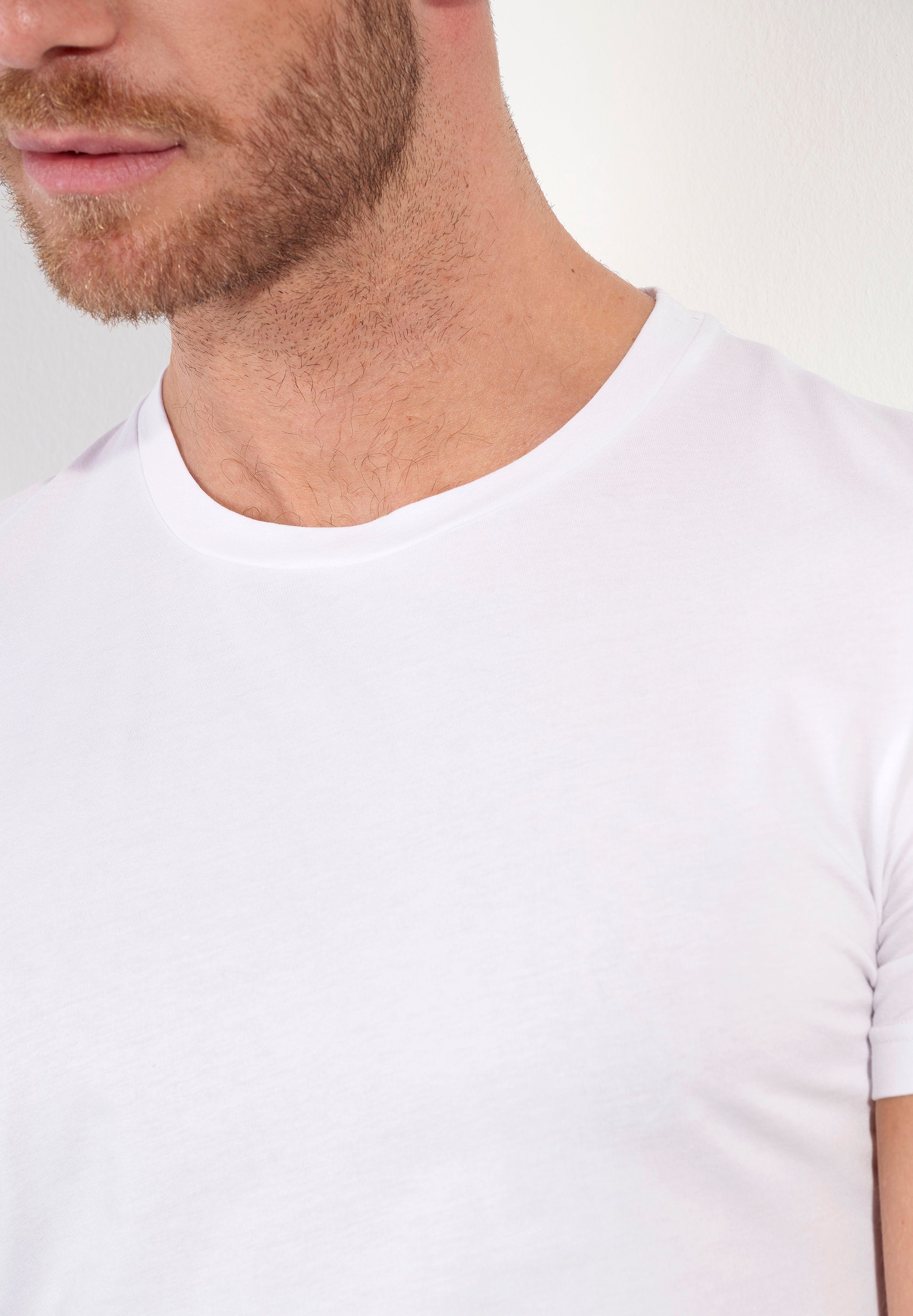 hom-supreme-cotton-401330-400003-tee-shirt-coton-blanc image 5