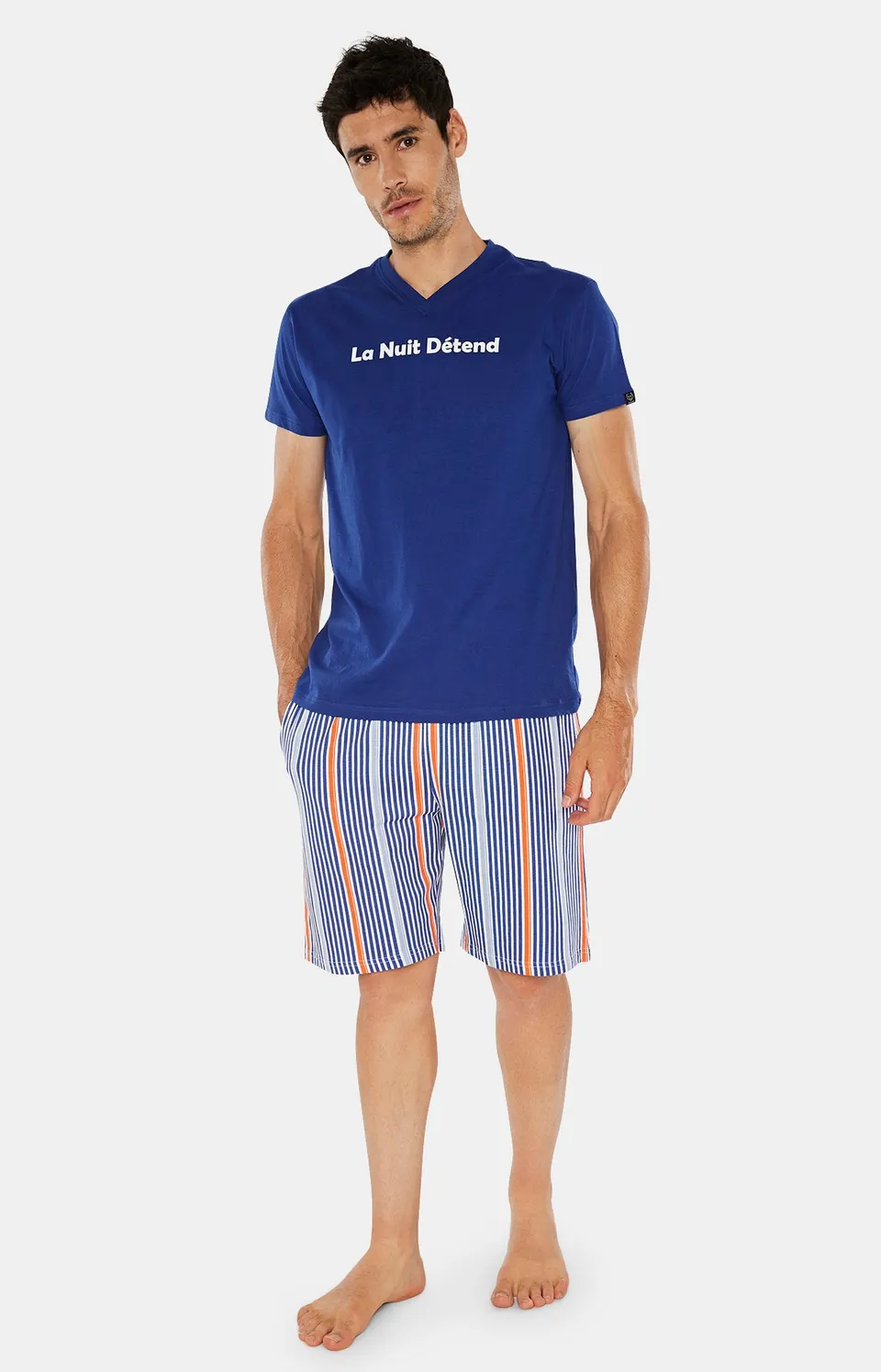 arthur-bob-la-nuit-d-tend-pyjashort-homme-coton-bio image 1