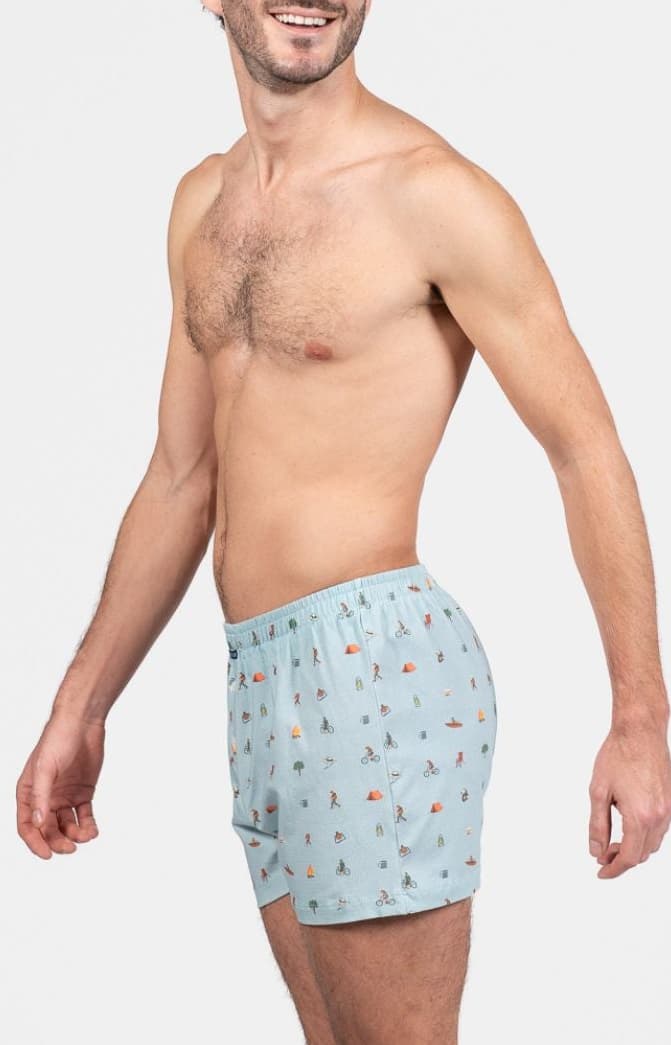 arthur-le-club-camping-cale-on-coton-bio-celadon-homme image 4