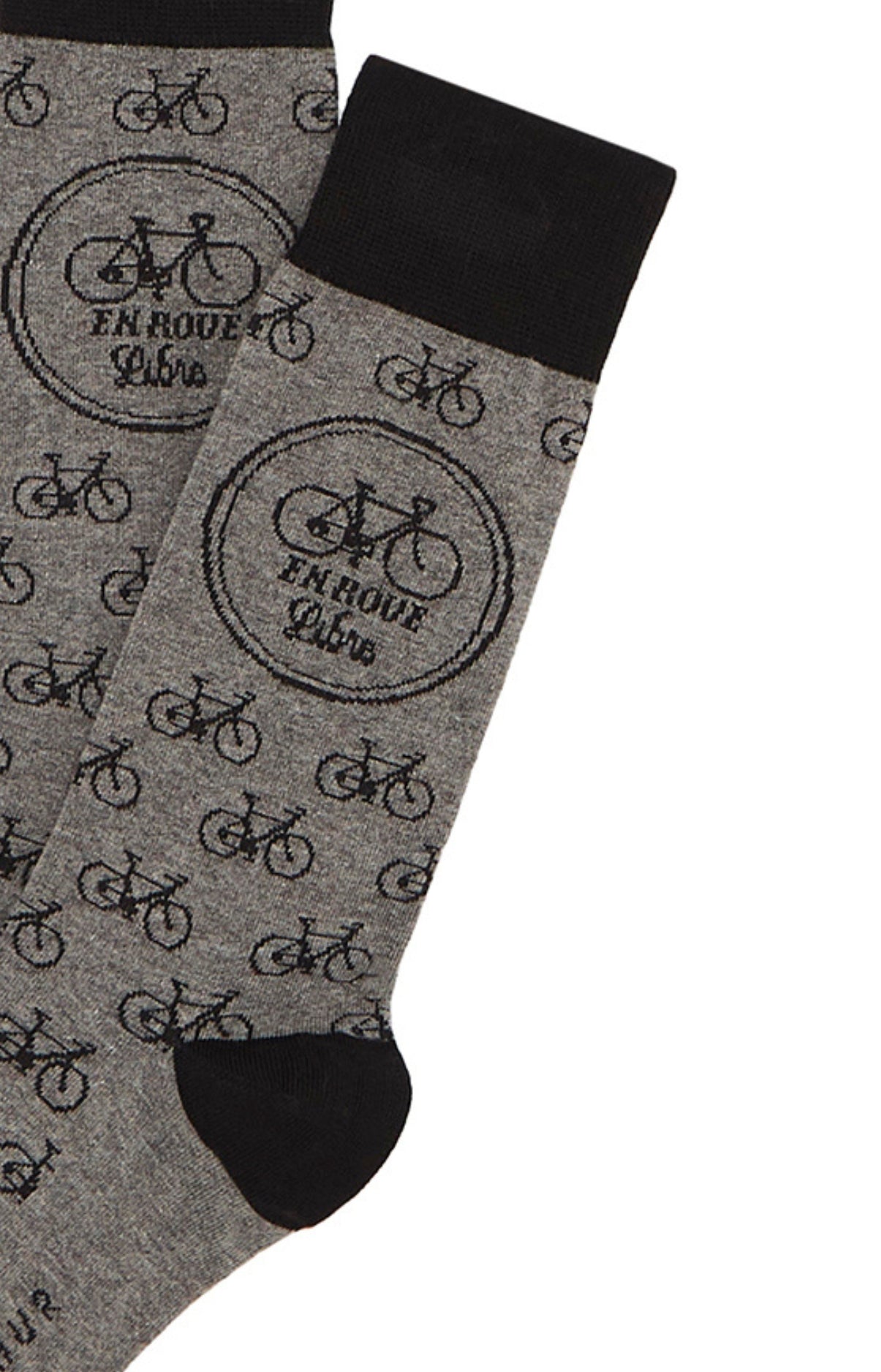 arthur-bob-roue-libre-chaussettes-homme-gris-40-46 image 2