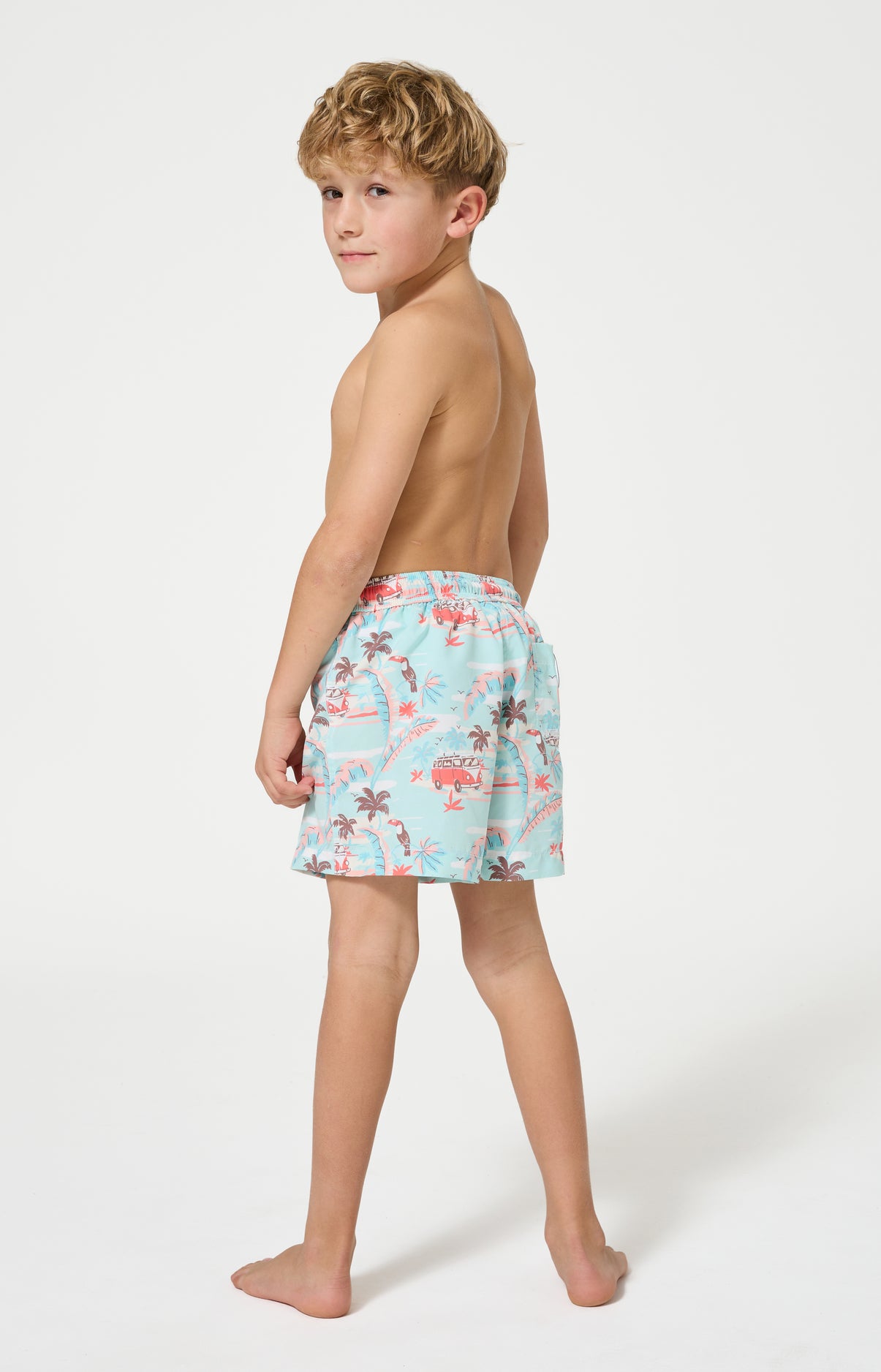 arthur-bob-short-de-bain-enfant-van-life-mint-8a image 5