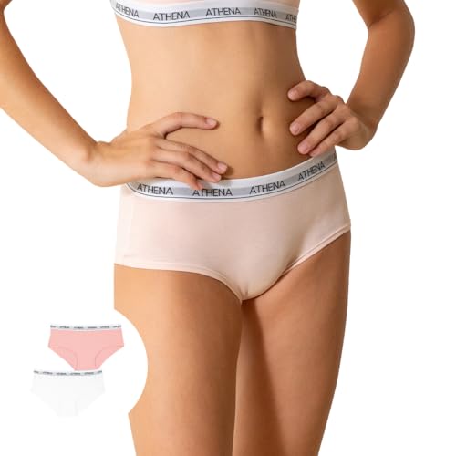 athena-douceur-coton-boxer-fille-lot-de-2-coton-modal image 6