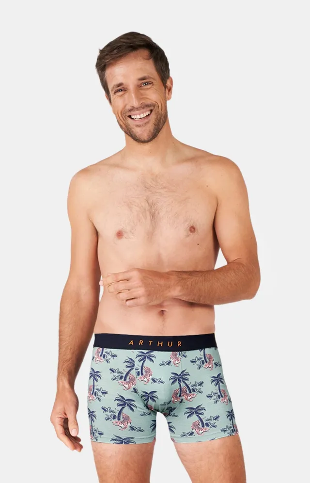 arthur-bob-boxer-fauve-qui-peut-kaki-l-coton-bio image 1