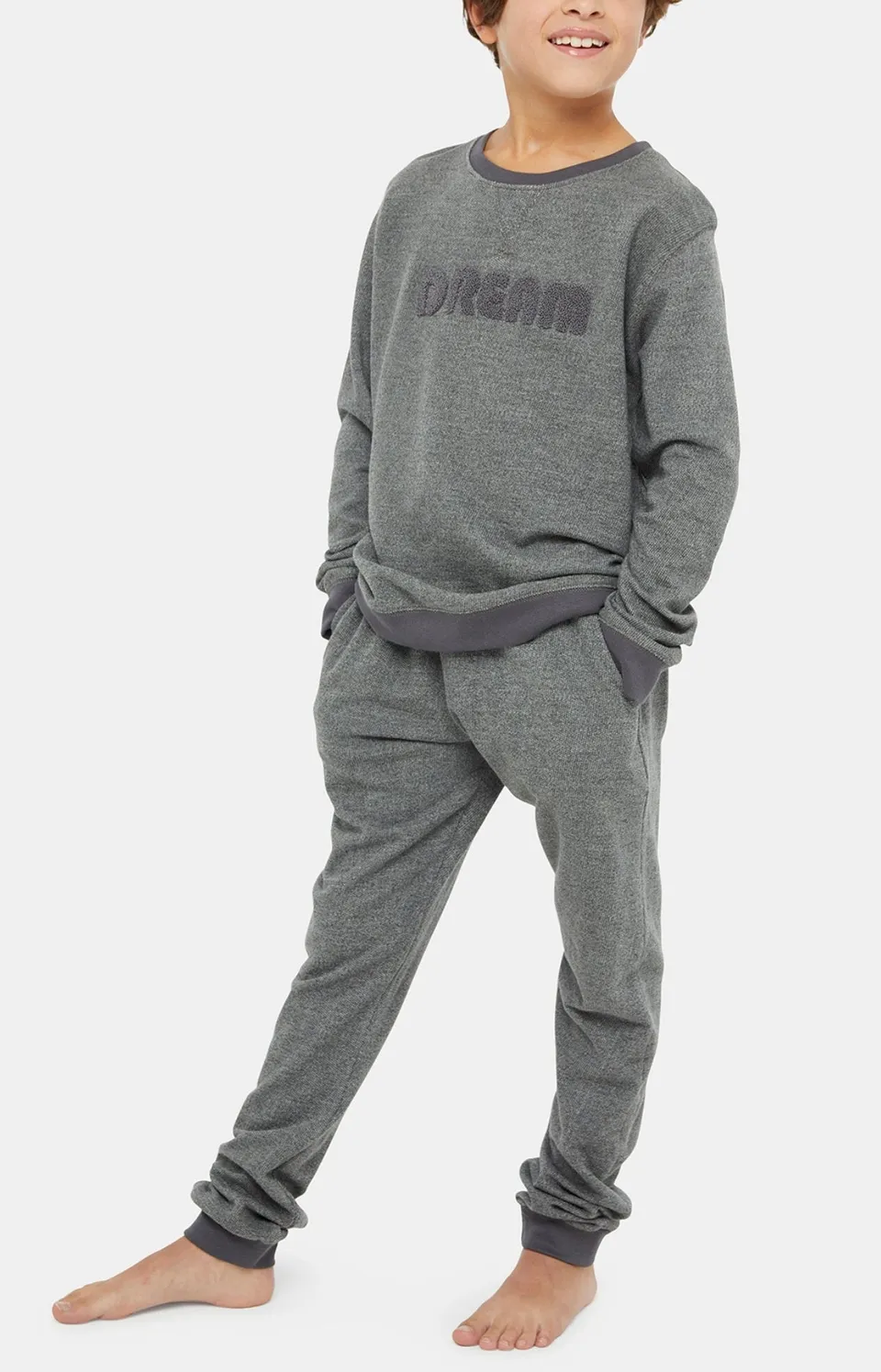 arthur-bob-dream-pyjama-coton-gar-on-anthracite-6a image 1