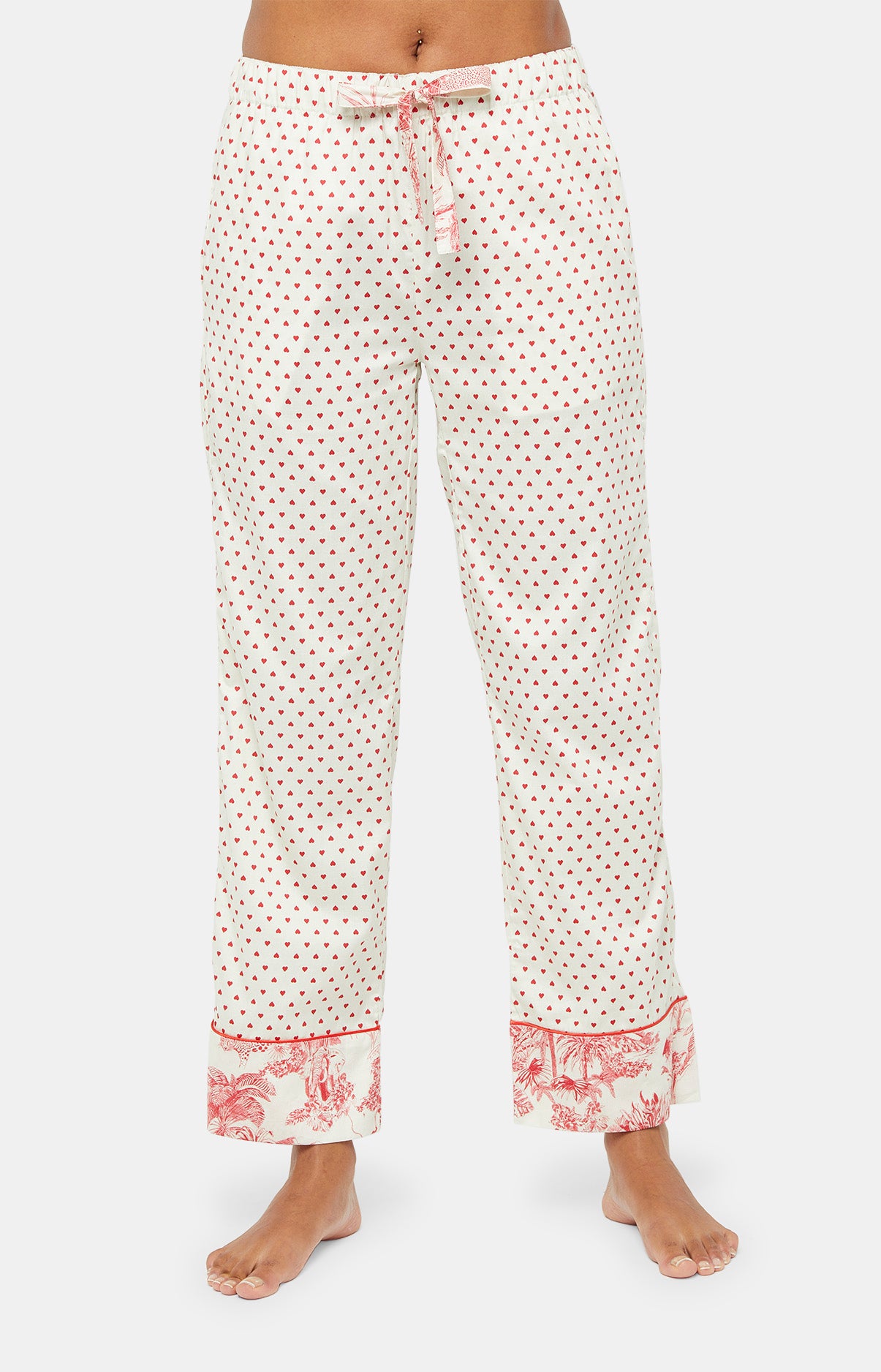 arthur-bob-jouy-pyjama-femme-rouge-bouton-facton-satin image 5