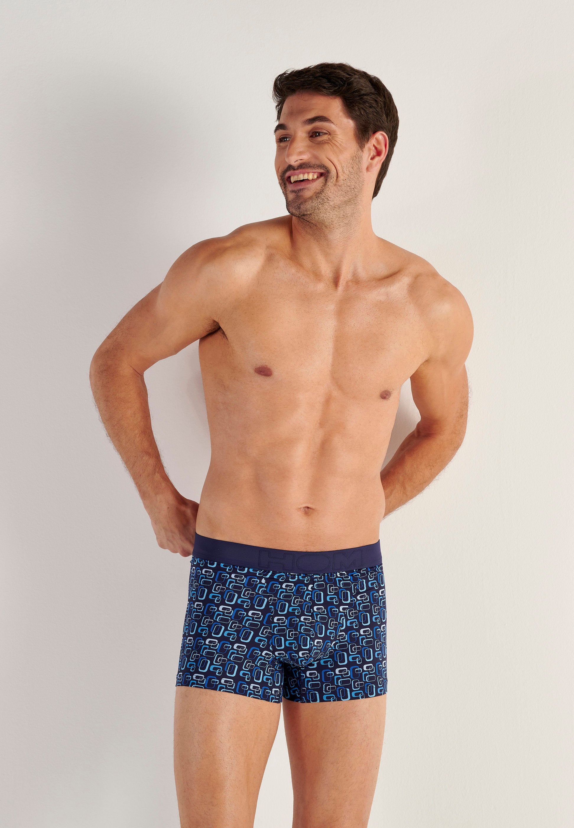 hom-ho1-elvis-boxer-homme-bleu-imprim-microfibre image 2