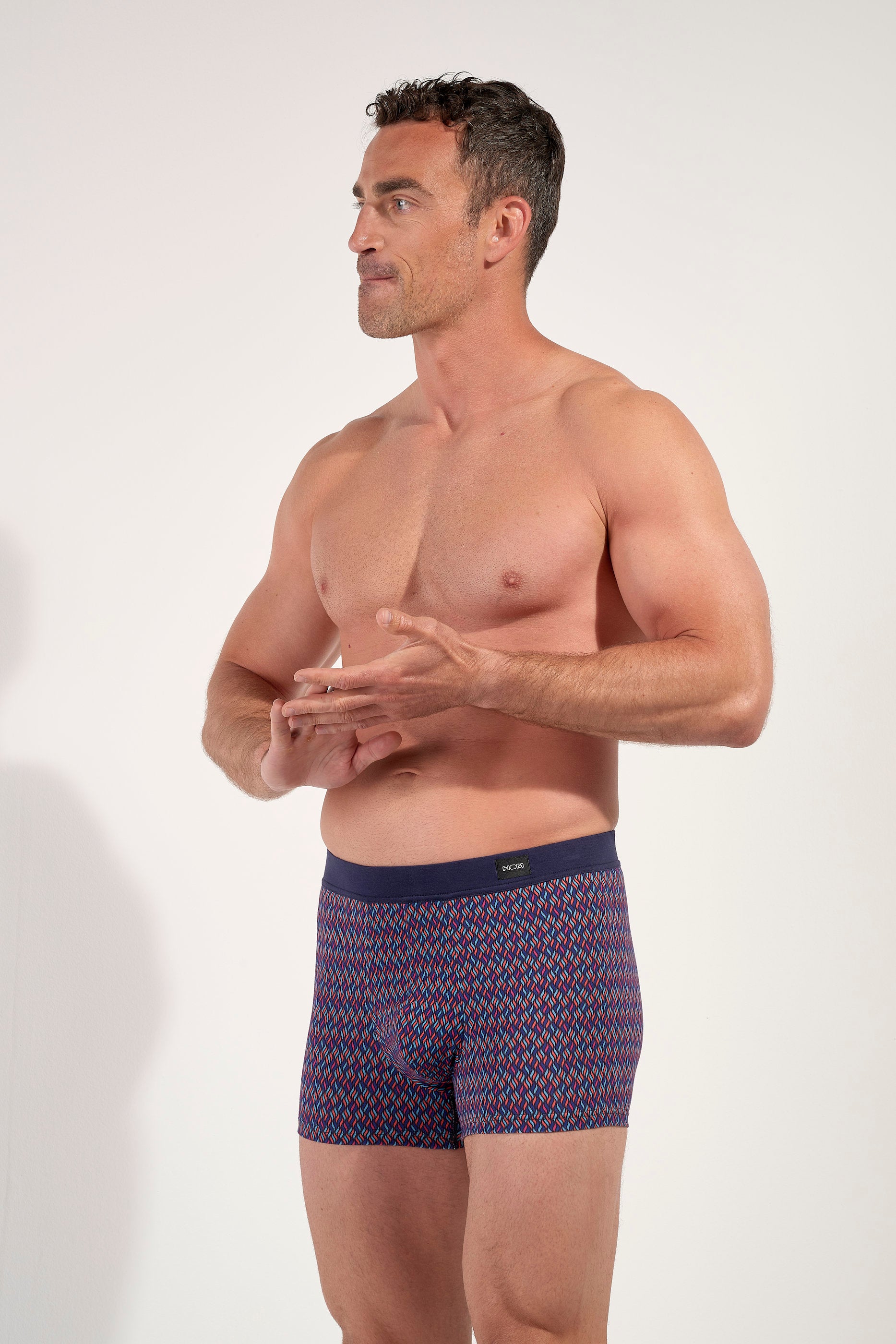 hom-funky-styles-ocean-drive-boxer-imprim-rouge-coton-modal image 6