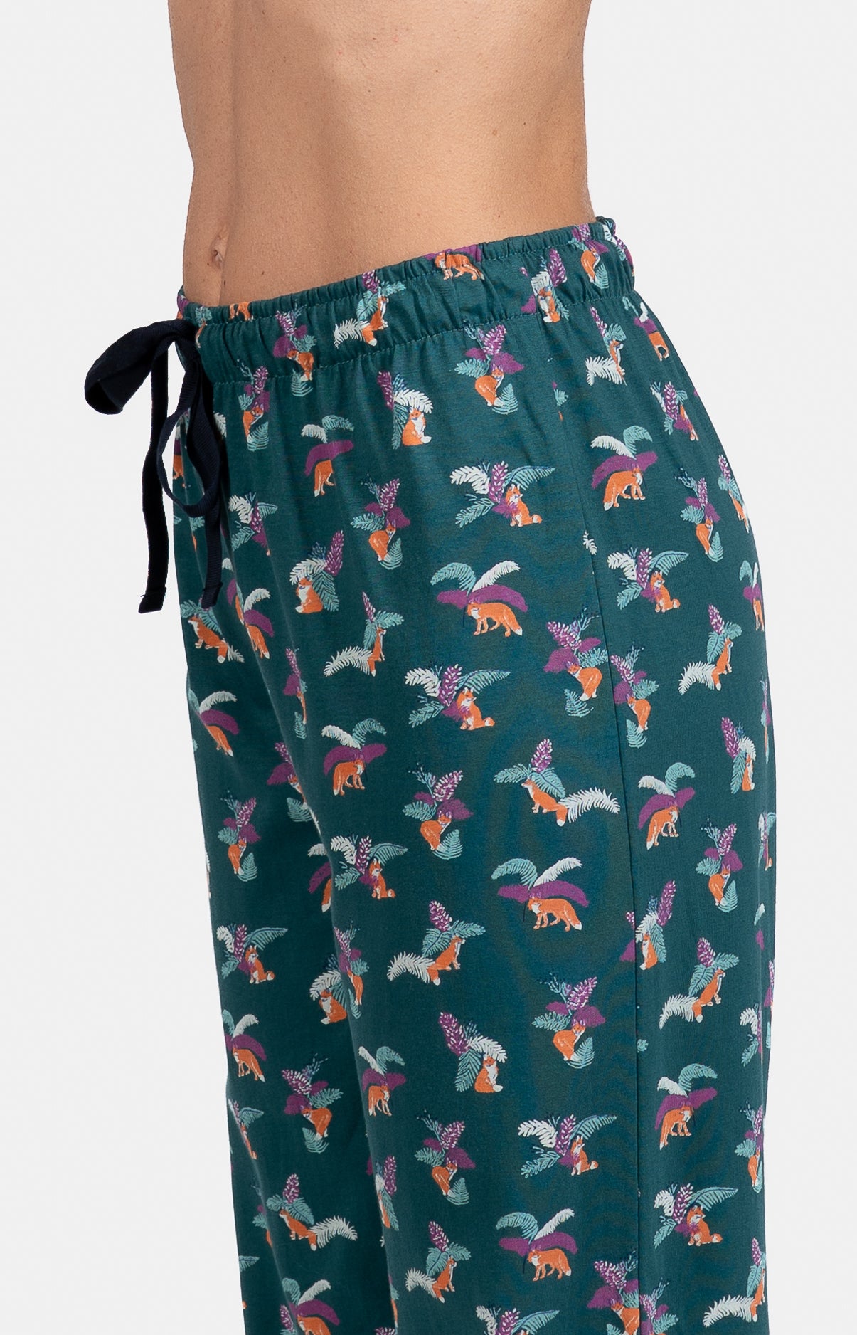 arthur-bob-renard-pyjama-femme-sapin-coton-manches-longues image 4