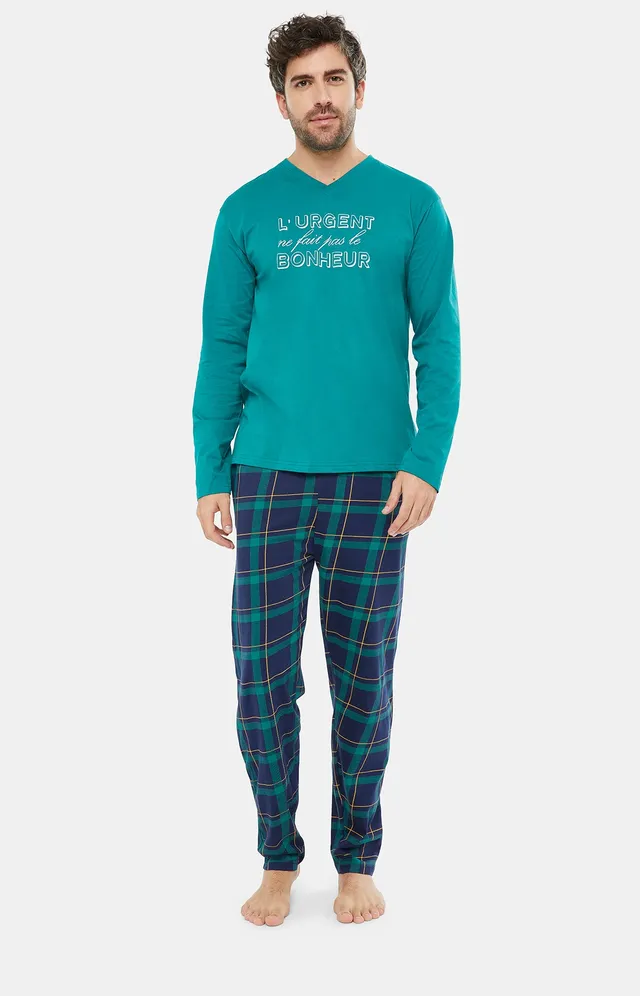 arthur-bob-benjamin-pyjama-homme-marine-coton image 1