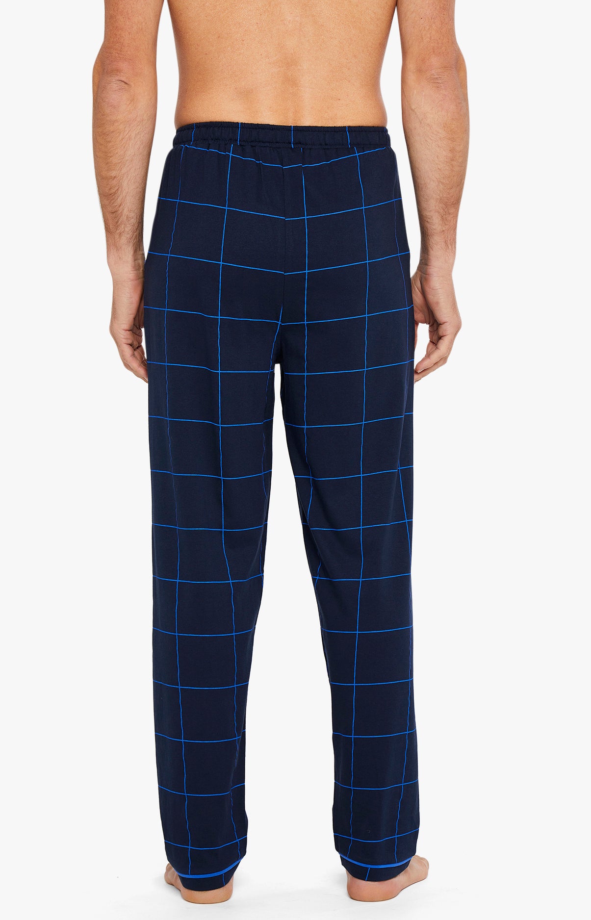 arthur-bob-pantalon-pyjama-carreaux-marine-coton-bio image 6