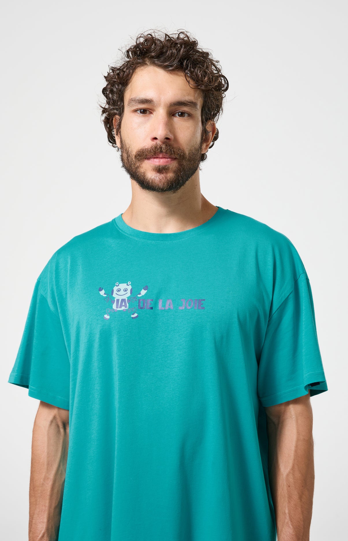 arthur-bob-ia-de-la-joie-maxi-tee-shirt-jade image 2