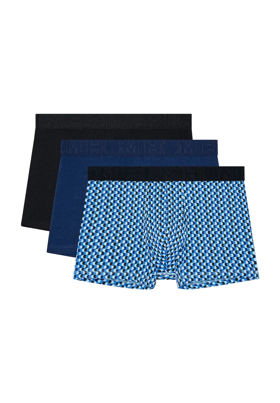 hom-daniel-2-boxer-homme-lot-3-noir-bleu-coton image 1