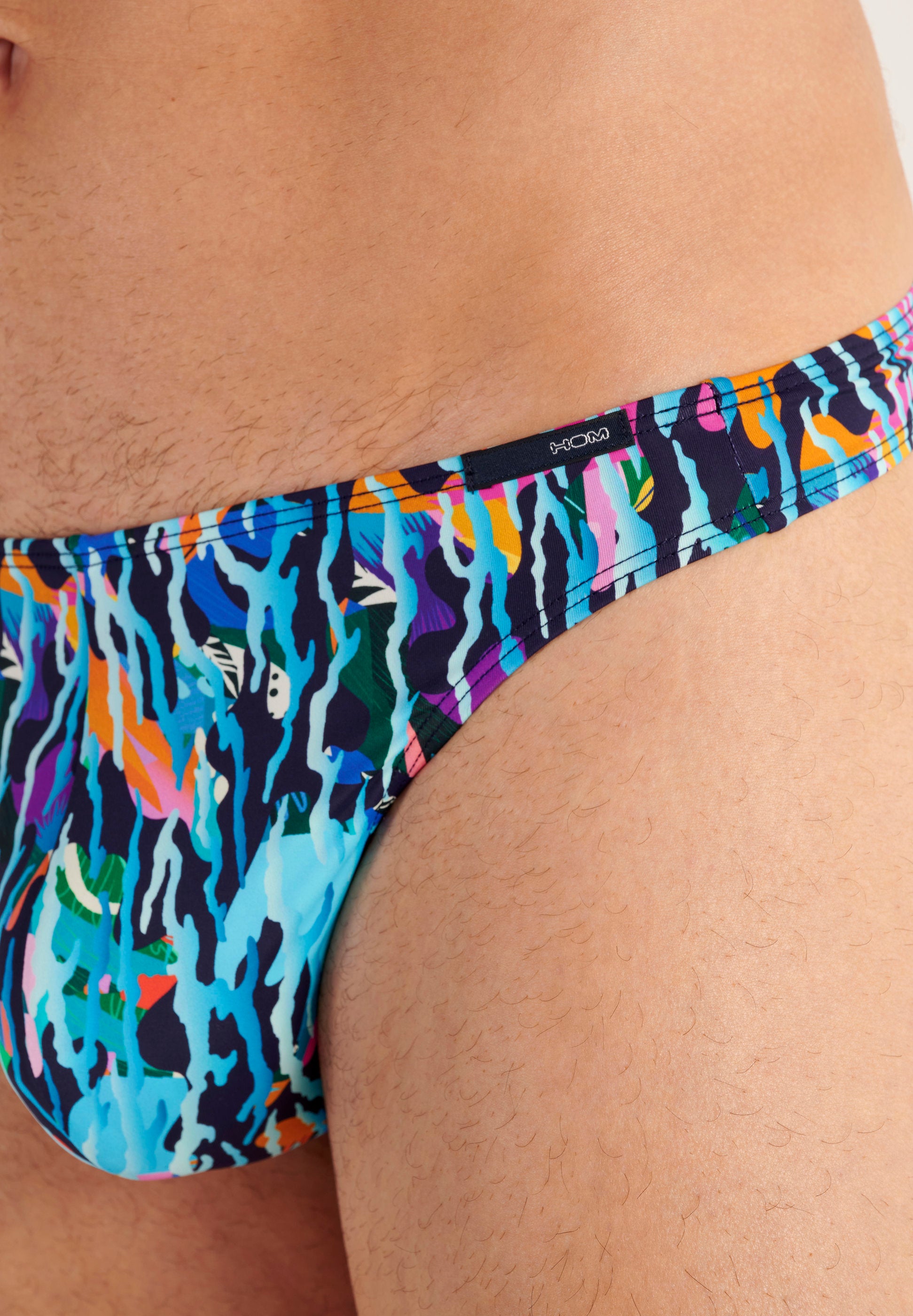 hom-funky-styles-403245-40p0nb-string-bleu-marine-imprim image 6
