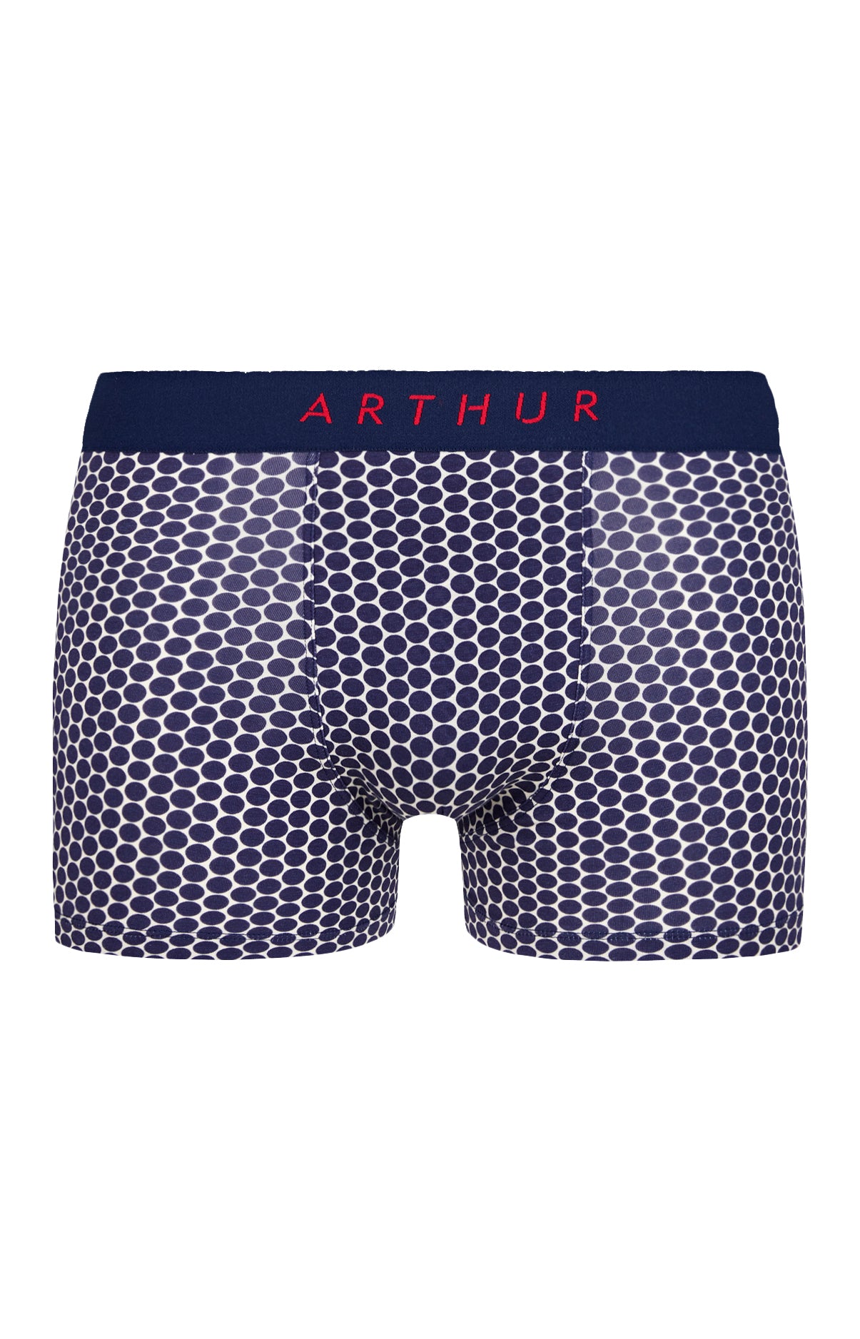 arthur-bob-pois-boxer-homme-marine-coton-bio image 3