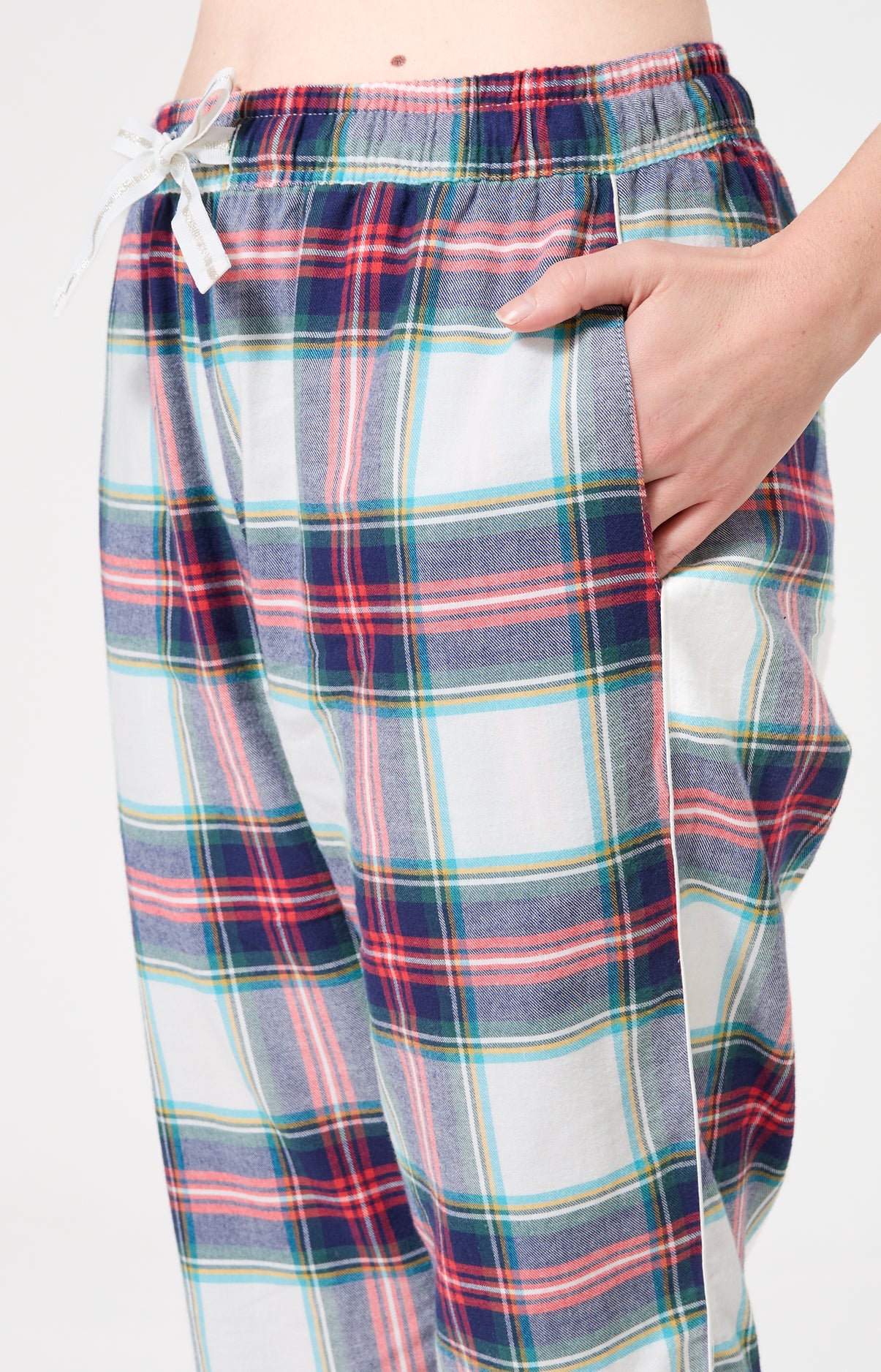 arthur-bob-logan-pantalon-pyjama-flanelle-blanc-pilou image 5