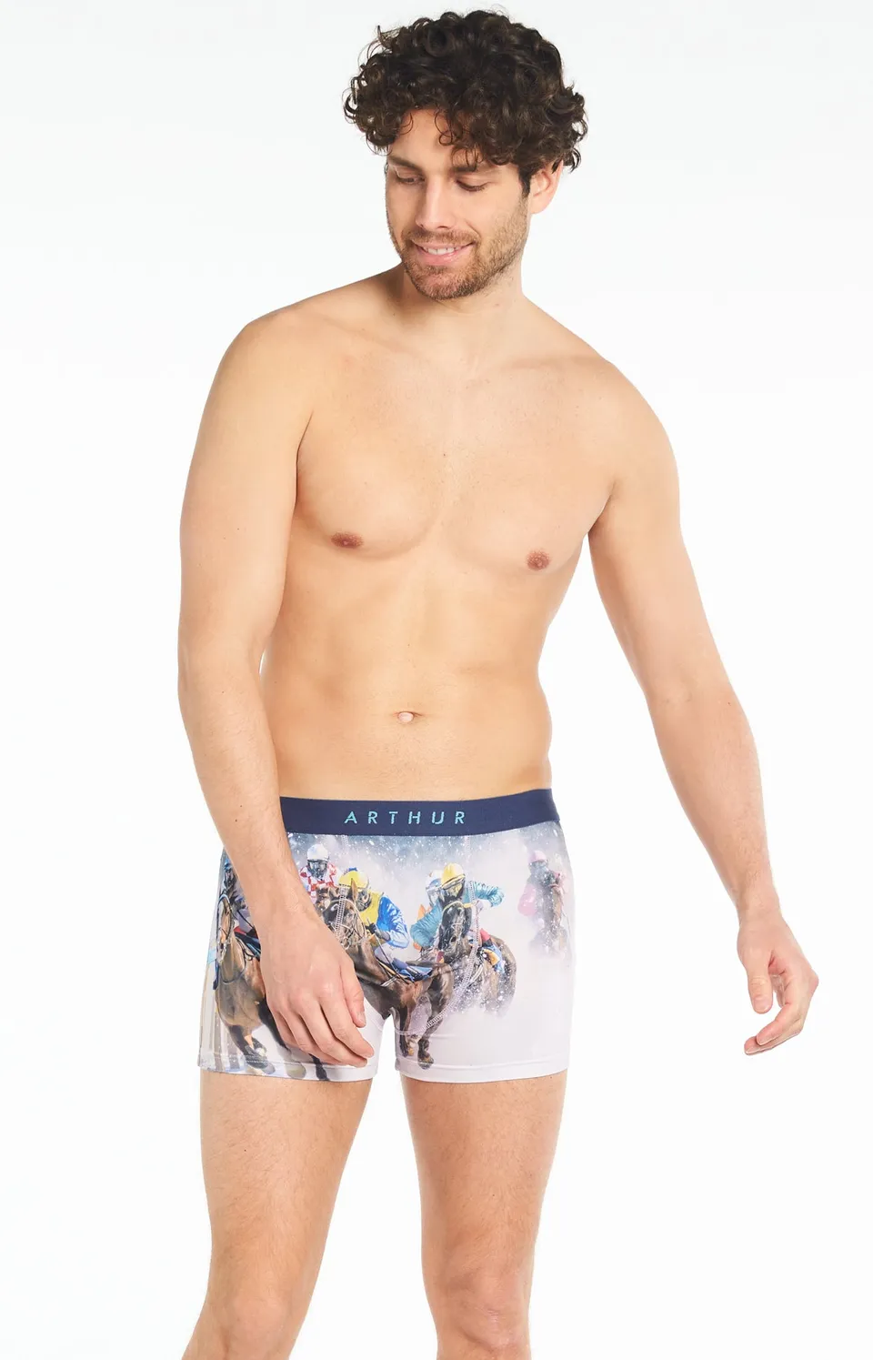 arthur-bob-horse-boxer-homme-multicolore-polyester image 1