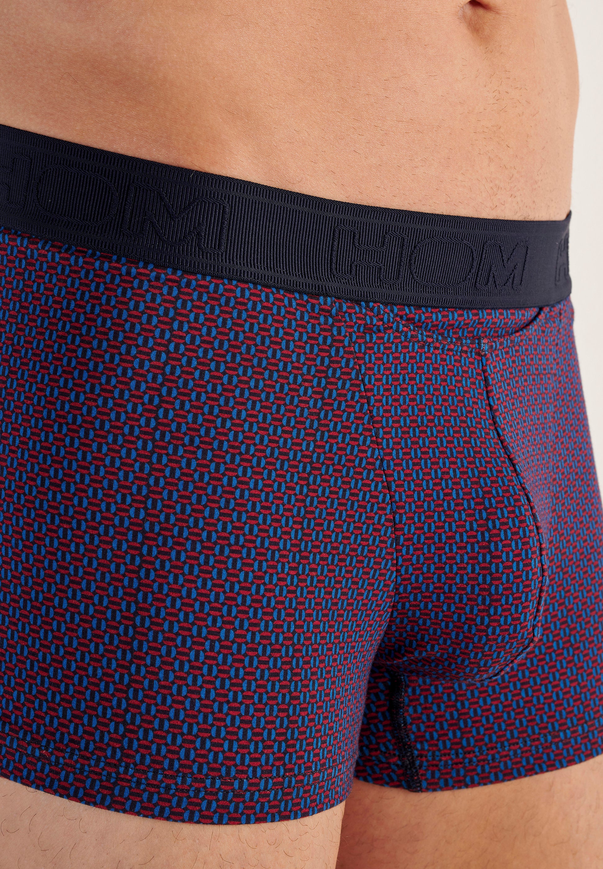 hom-ho1-fats-boxer-brief-navy-print-coton-modal image 5