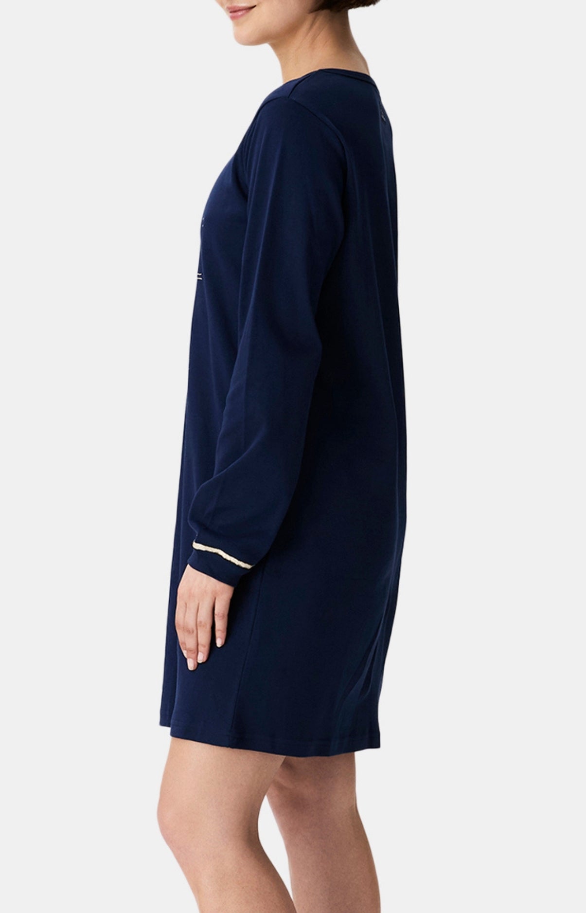 arthur-bob-nuit-polaire-chemise-de-nuit-coton-bio-marine image 5