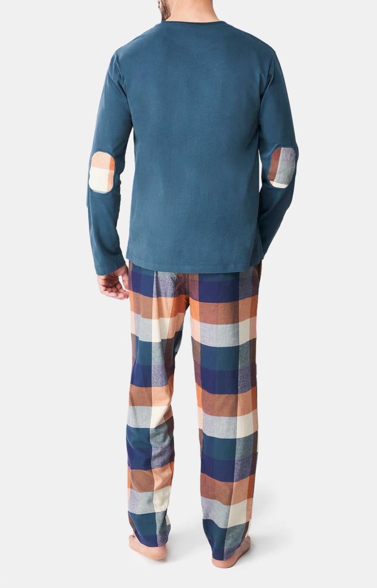 arthur-bob-teddy-d-artagnan-pyjama-homme-vert-coton image 5