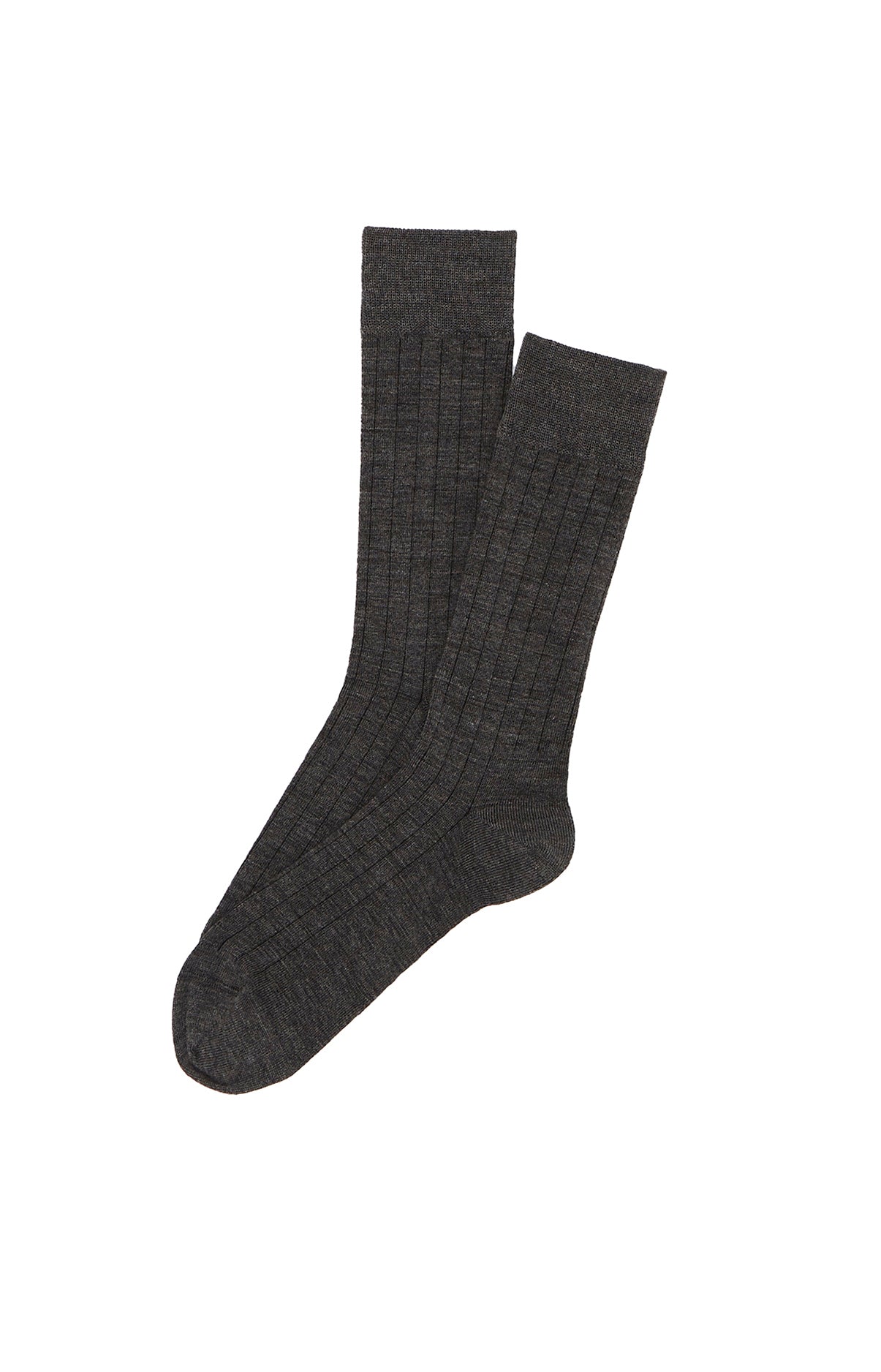 arthur-bob-chaussettes-laine-coton-anthracite-40-46 image 1