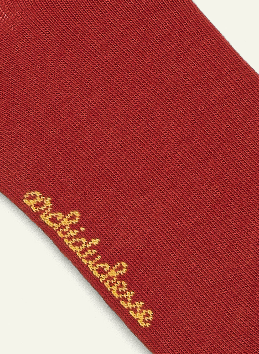 archiduchesse-de-ville-chaussettes-rouge-brique-coton image 5