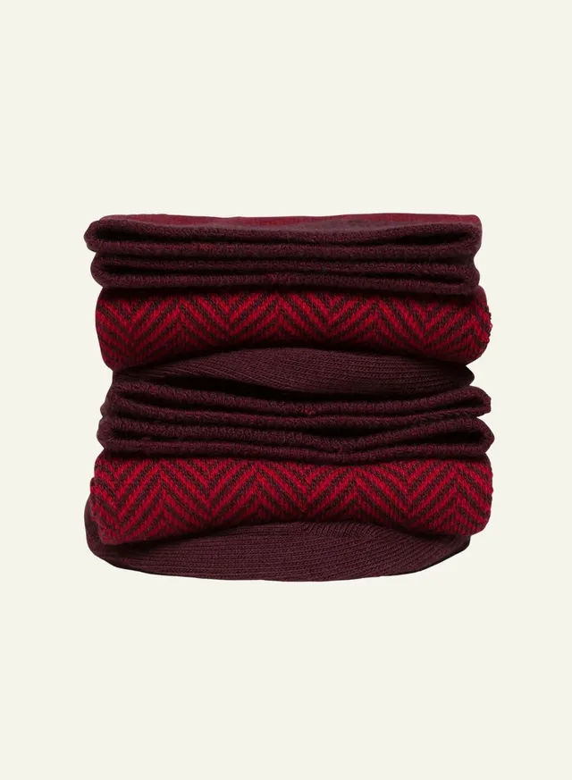 archiduchesse-fantaisie-chevronn-e-rouge-chaussettes-42-46 image 1