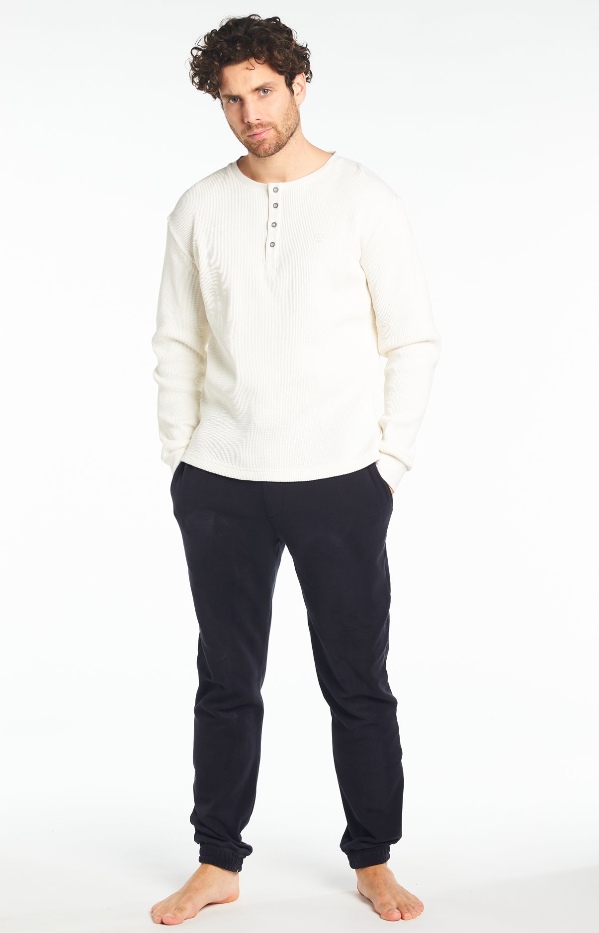 arthur-bob-tee-shirt-uni-cru-coton image 1