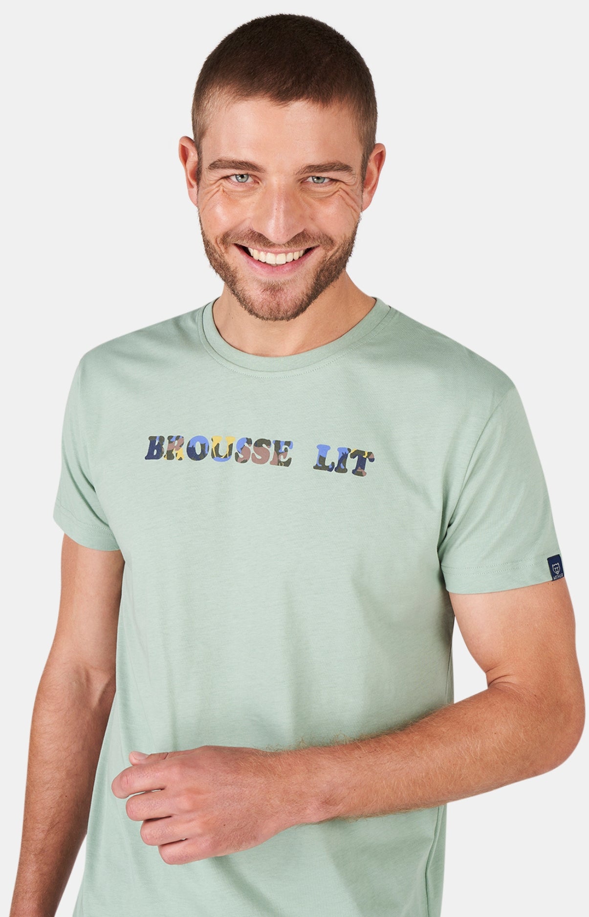 arthur-bob-brousse-lit-pyjashort-homme-coton-bio-multicolore image 2