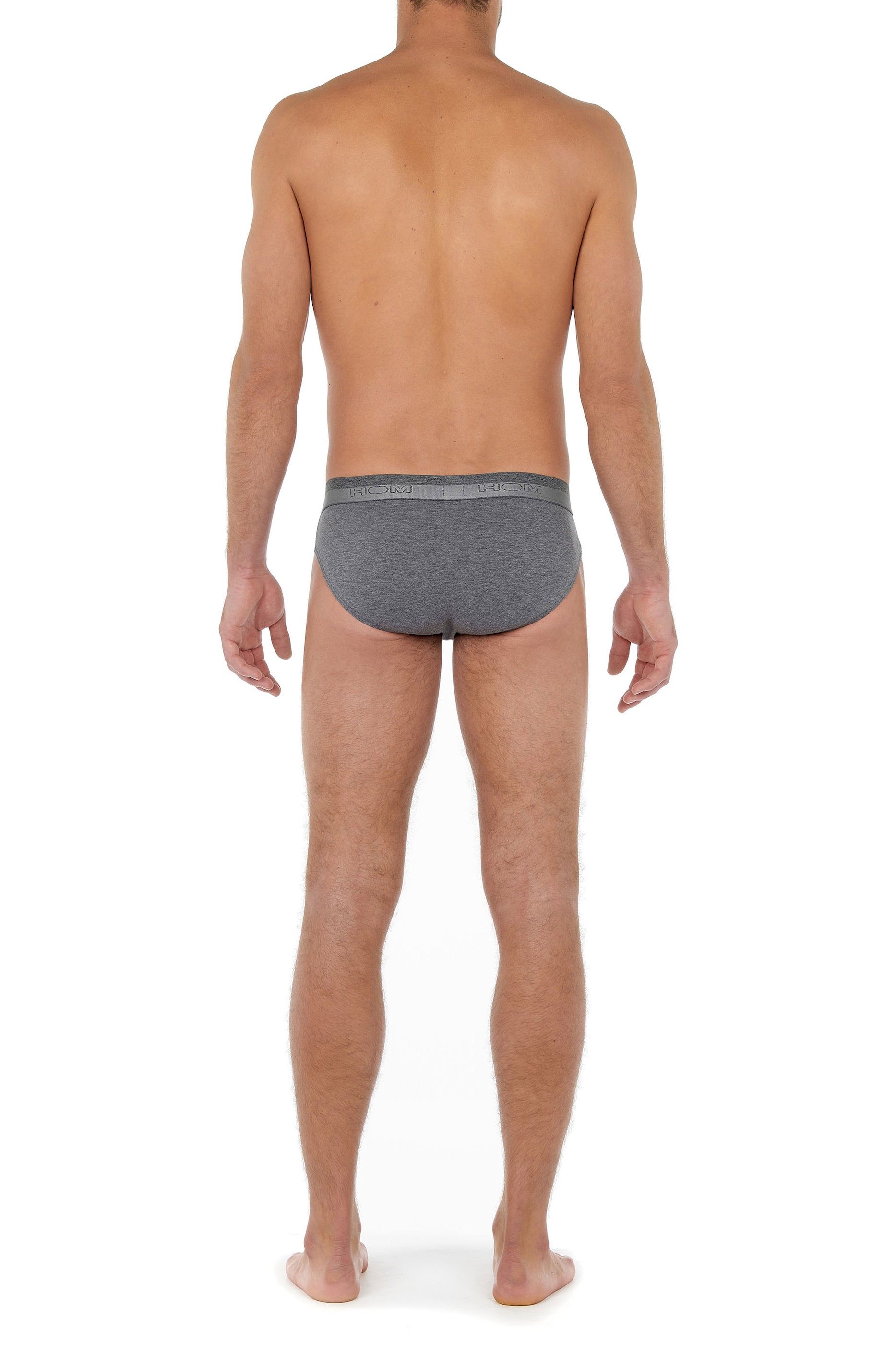 hom-classic-mini-400204-slip-homme-gris-modal-coton image 3