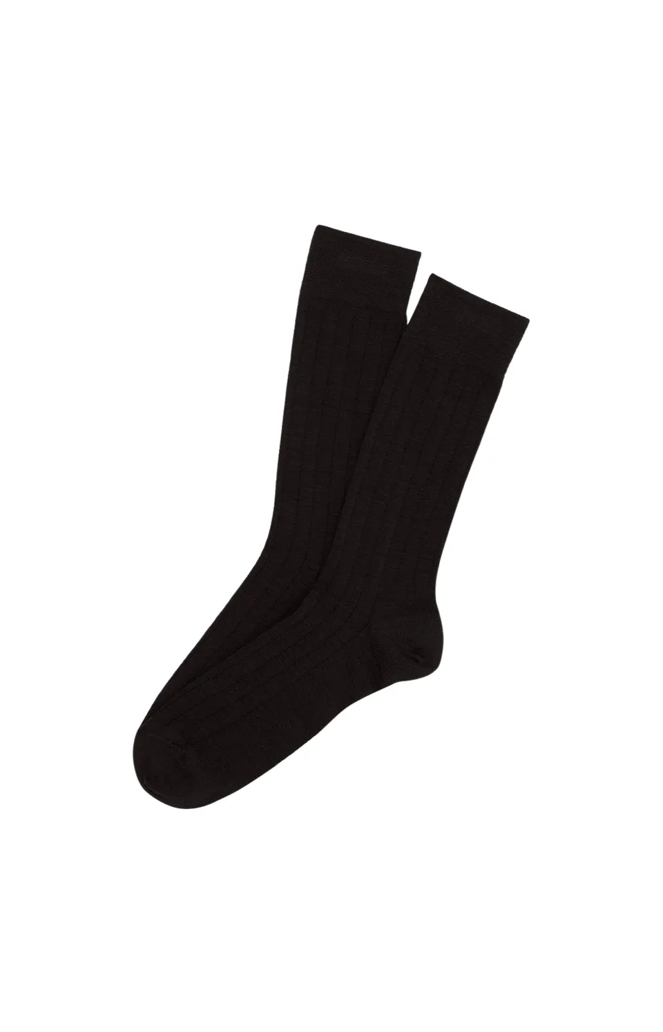 arthur-bob-chaussettes-old-teddy-chocolat-40-46-laine-coton image 1