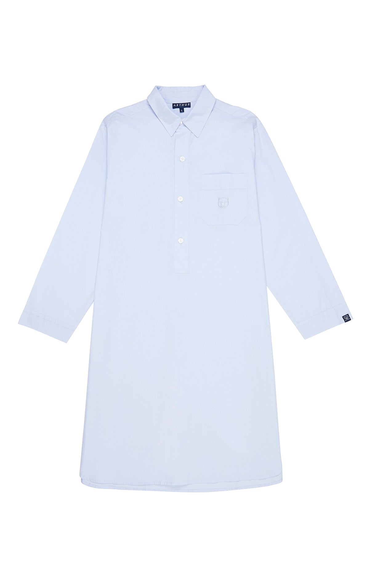arthur-bob-chemise-de-nuit-coton-ciel-homme image 3