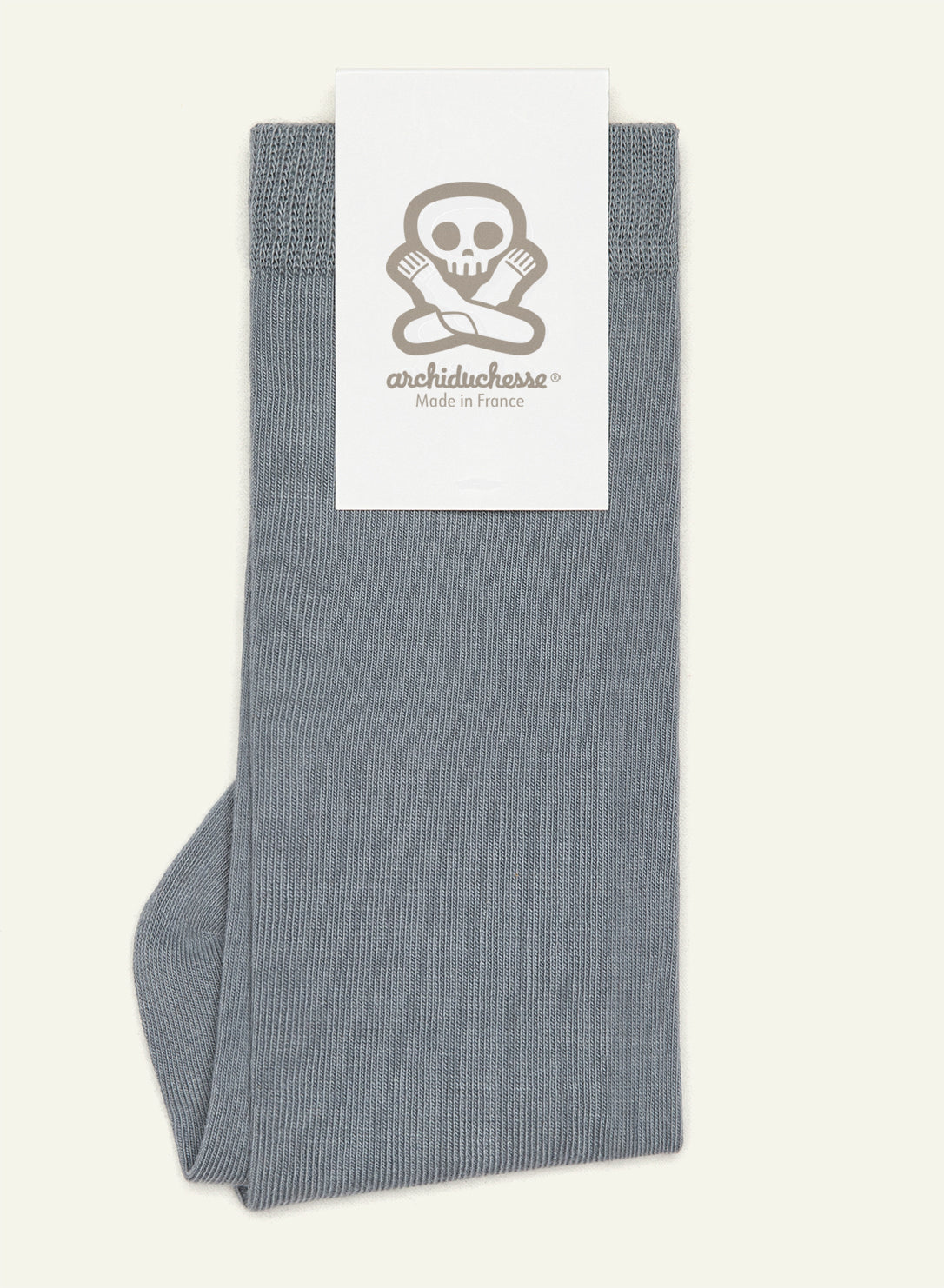 archiduchesse-de-ville-gris-gris-chaussettes-coton-mi-hautes image 5