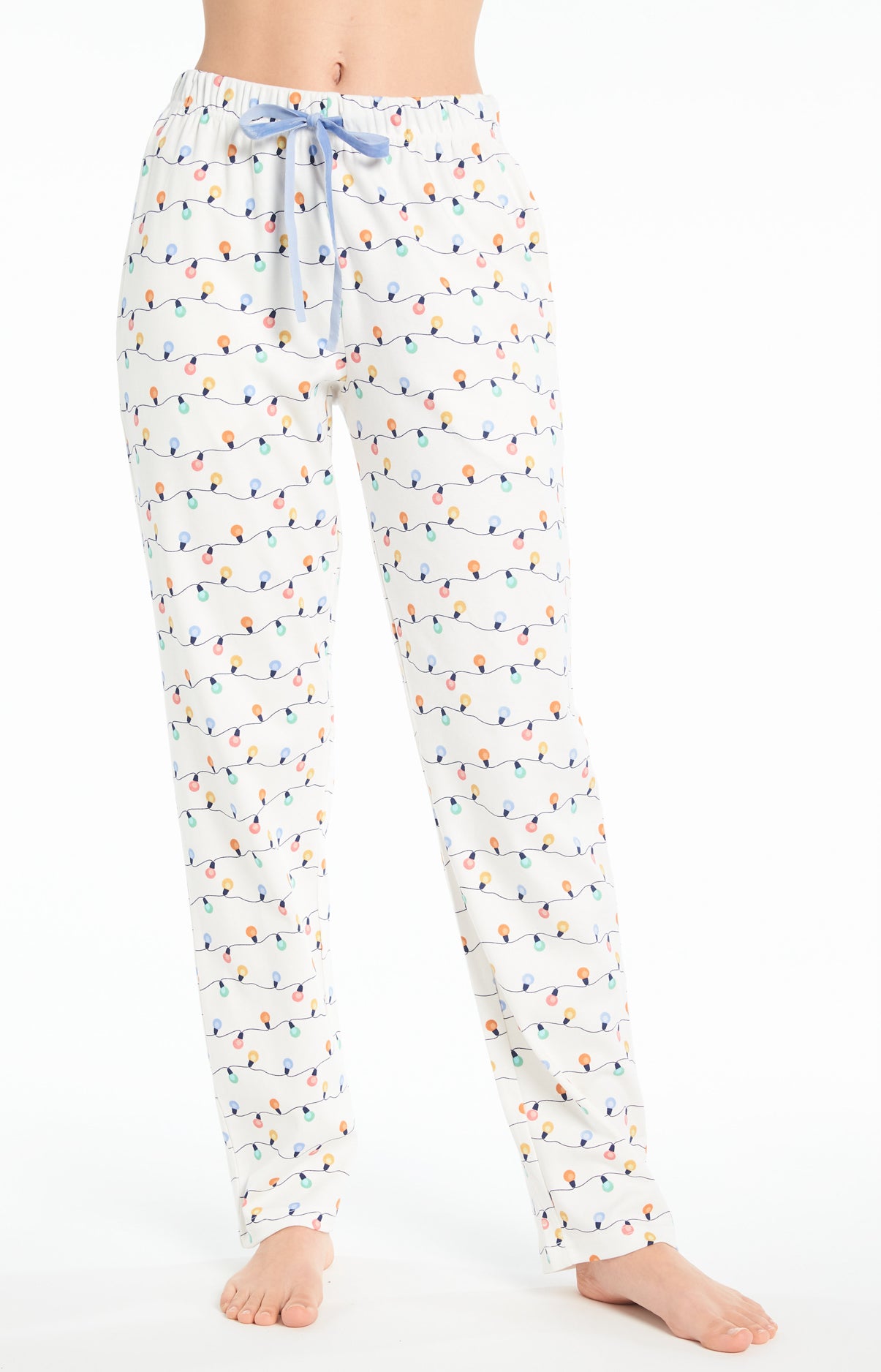 arthur-bob-ampoule-pyjama-long-femme-ivoire-coton image 6