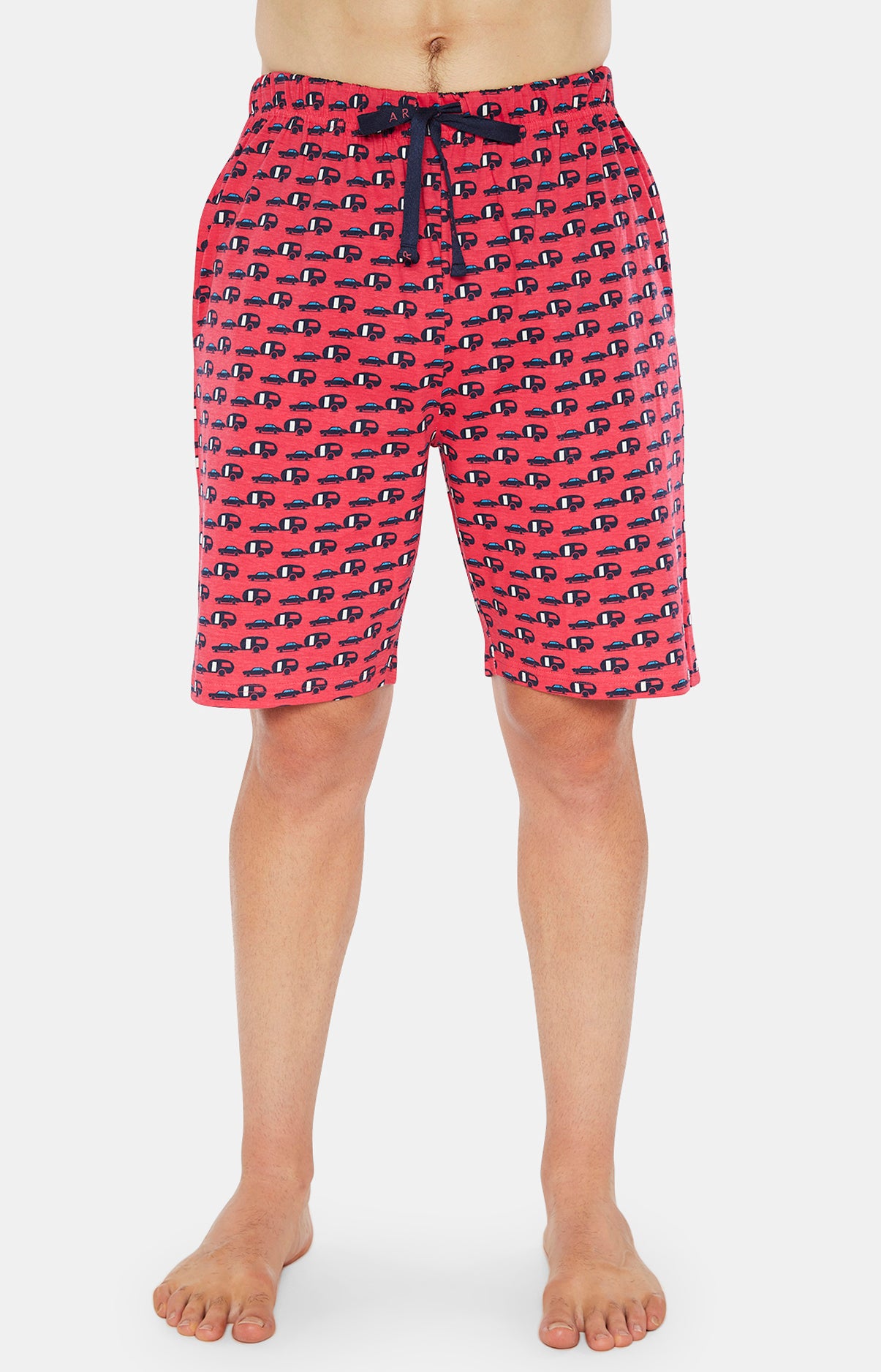 arthur-bob-nomade-in-france-pyjashort-rouge-coton-bio image 5