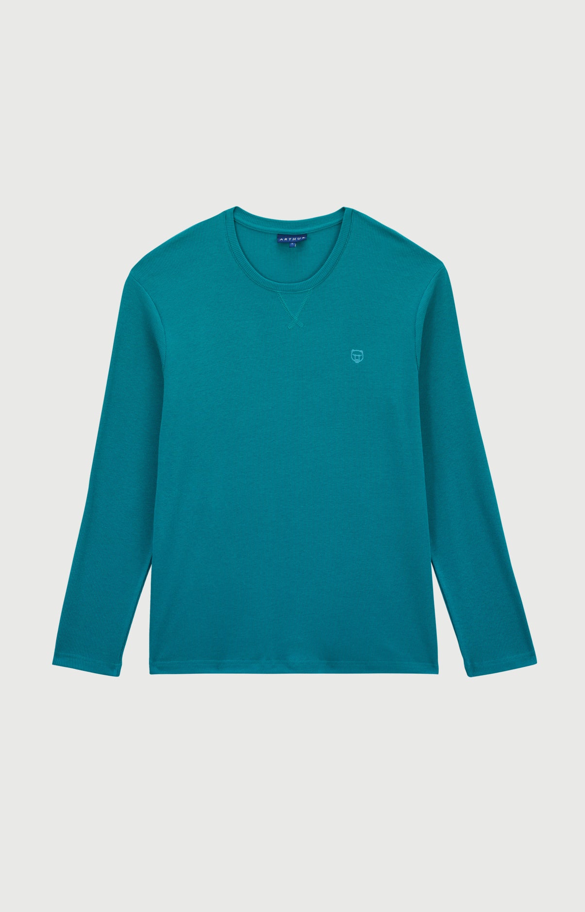 arthur-bob-sapin-tee-shirt-manches-longues-vert-coton-modal image 3