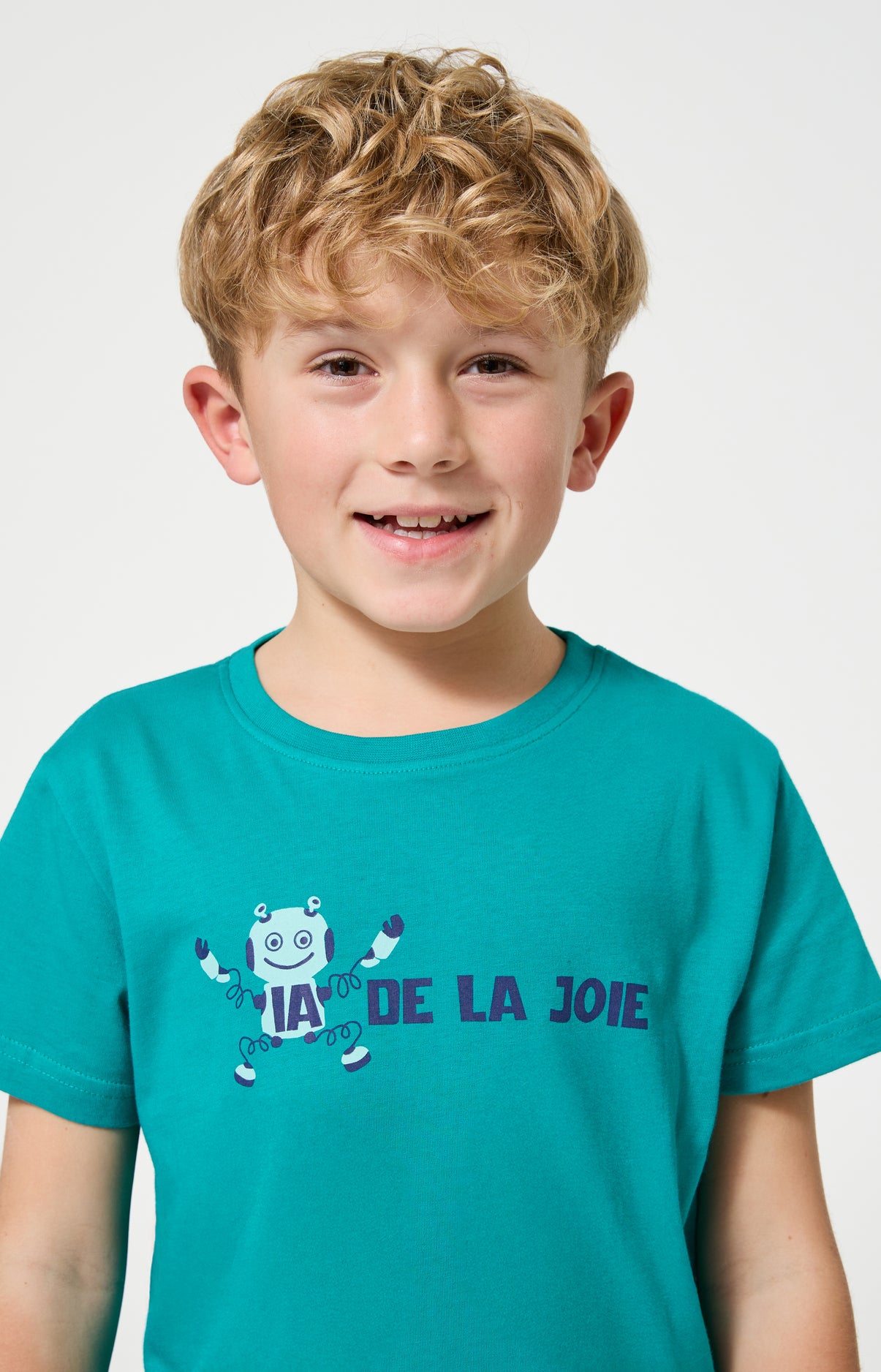 arthur-bob-ia-de-la-joie-pyjashort-enfant-bleu-coton-bio image 2