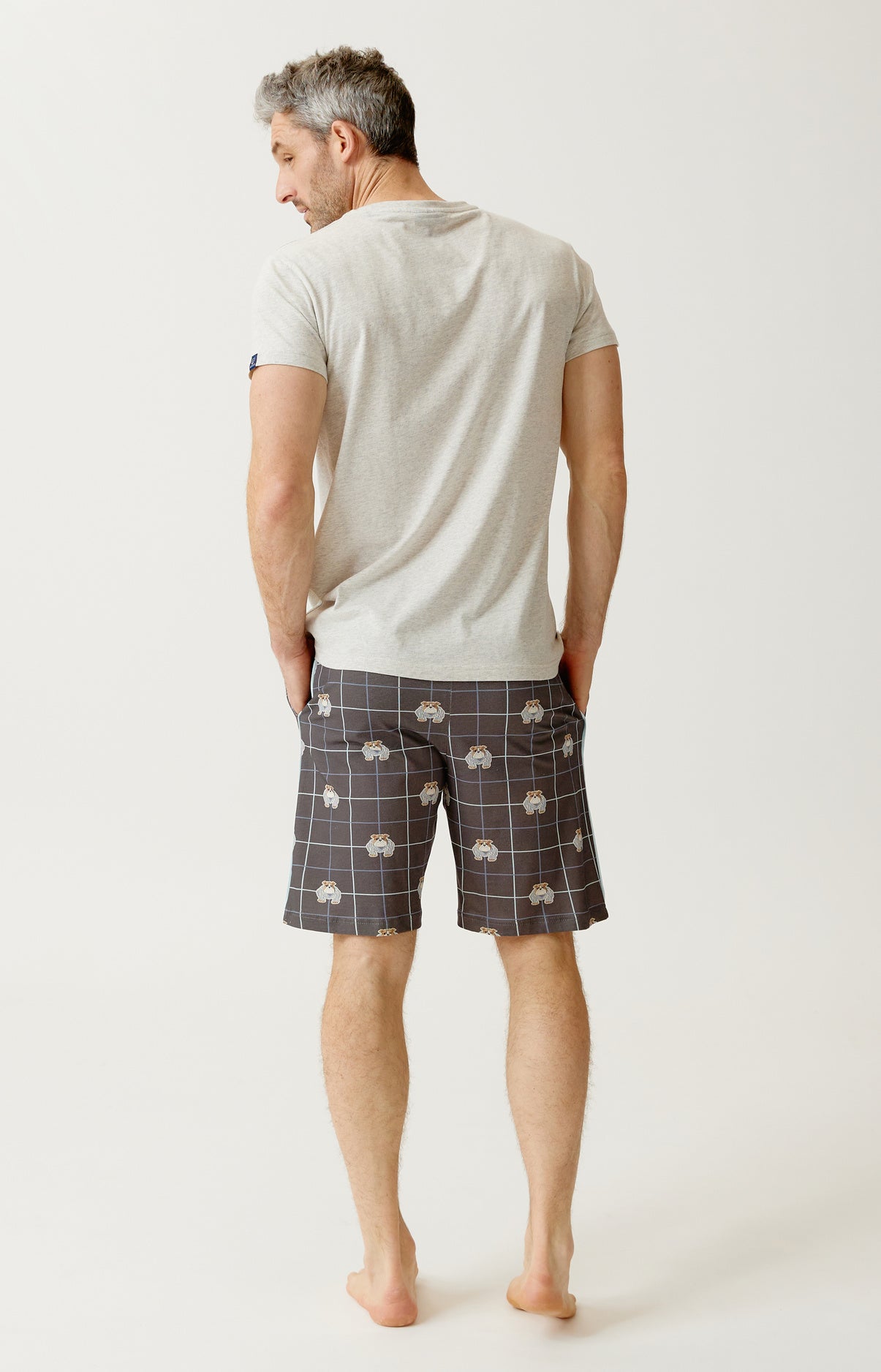 arthur-bob-ma-meilleure-vie-pyjashort-homme-coton-bio-ebony image 6