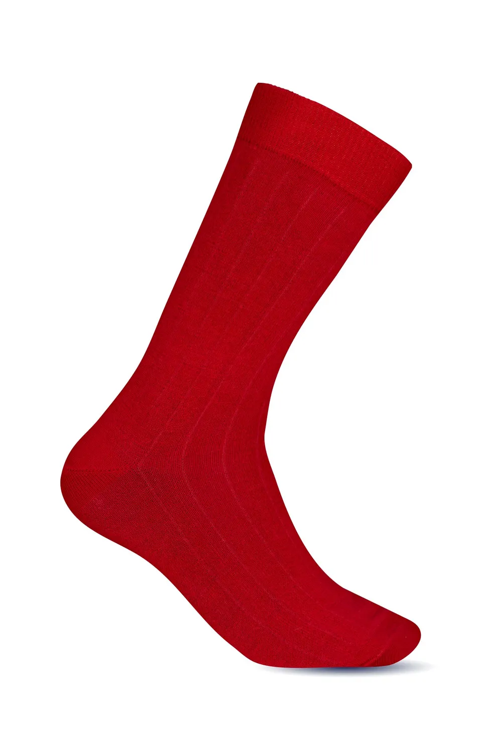 arthur-bob-chaussettes-homme-laine-cachemire-rouge image 1