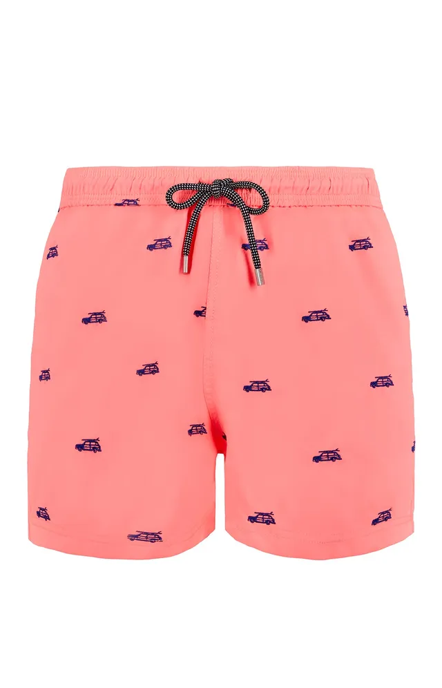 arthur-bob-californie-short-de-bain-enfant-rose-recycl image 1