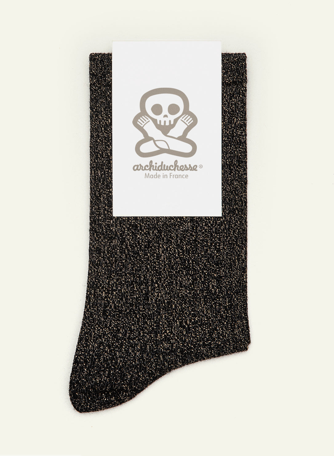 archiduchesse-paillet-e-noir-chaussettes-courtes-lurex-36-41 image 3