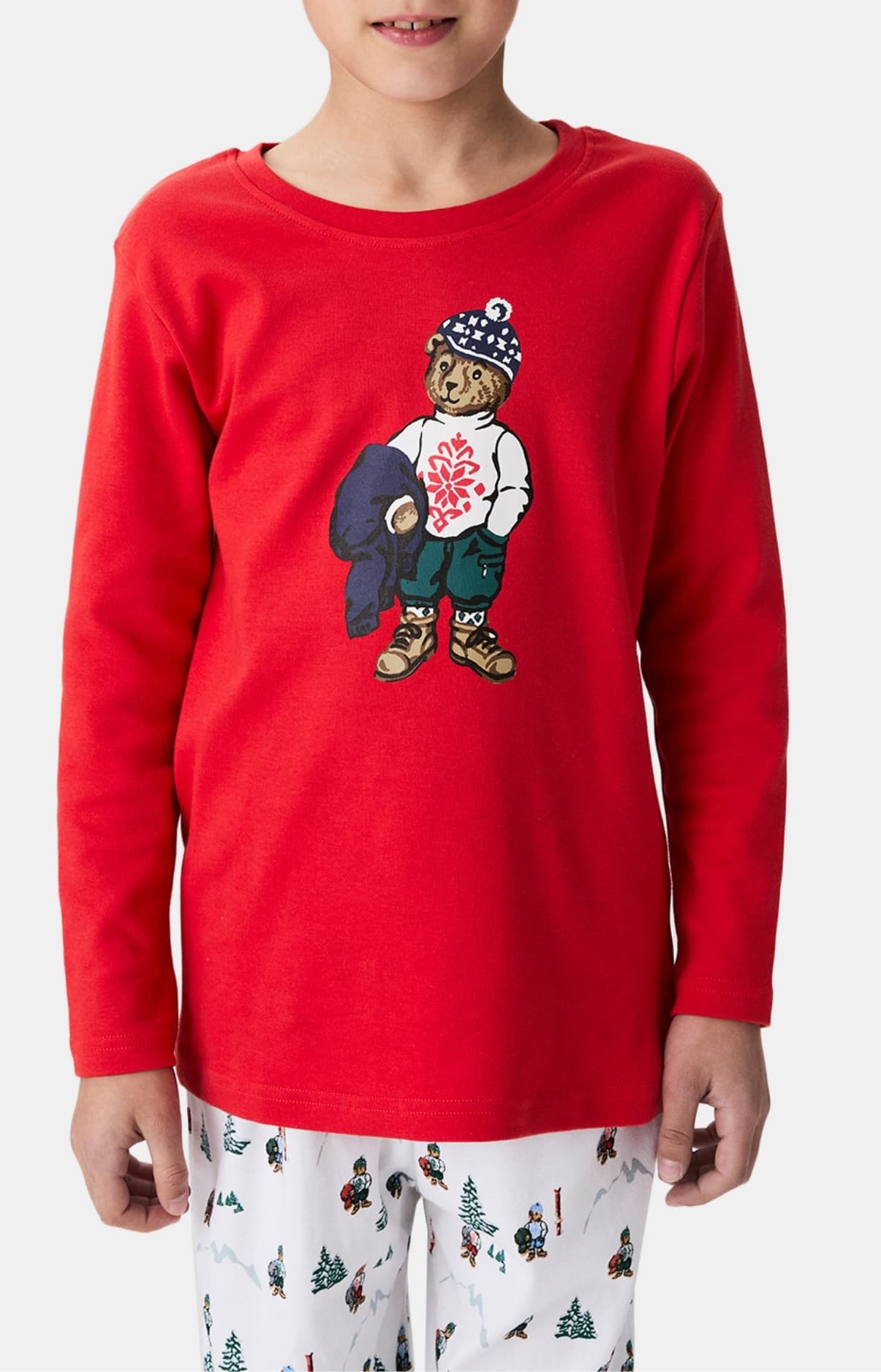 arthur-bob-mount-pyjama-enfant-blanc-coton-manches-longues image 5