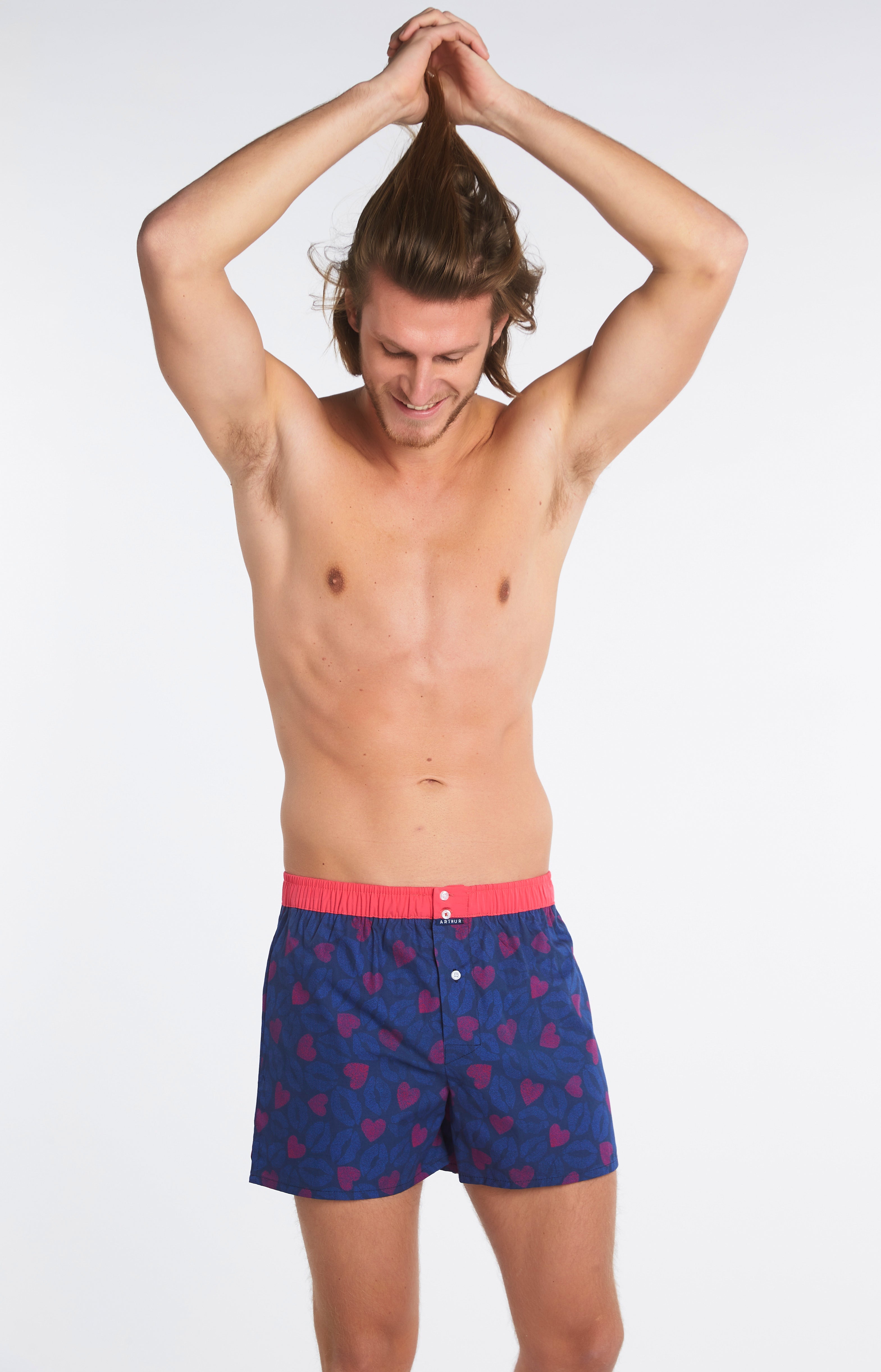arthur-le-club-cale-on-903-marine-coton-bio-homme image 1